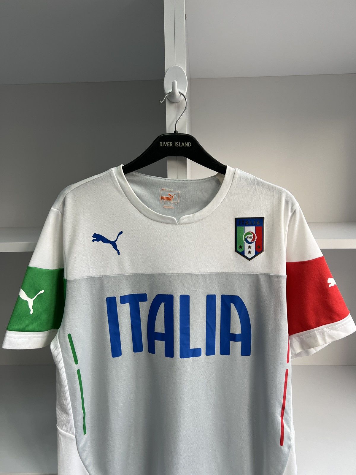 Puma × Vintage Vintage Puma Italy National Soccer Team Training Jersey Size US L / EU 52-54 / 3 - 7 Thumbnail