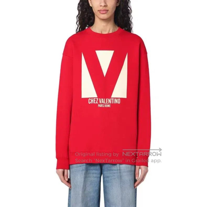 Valentino Valentino Long-sleeved sweatshirt Size M / US 6-8 / IT 42-44 - 3 Thumbnail