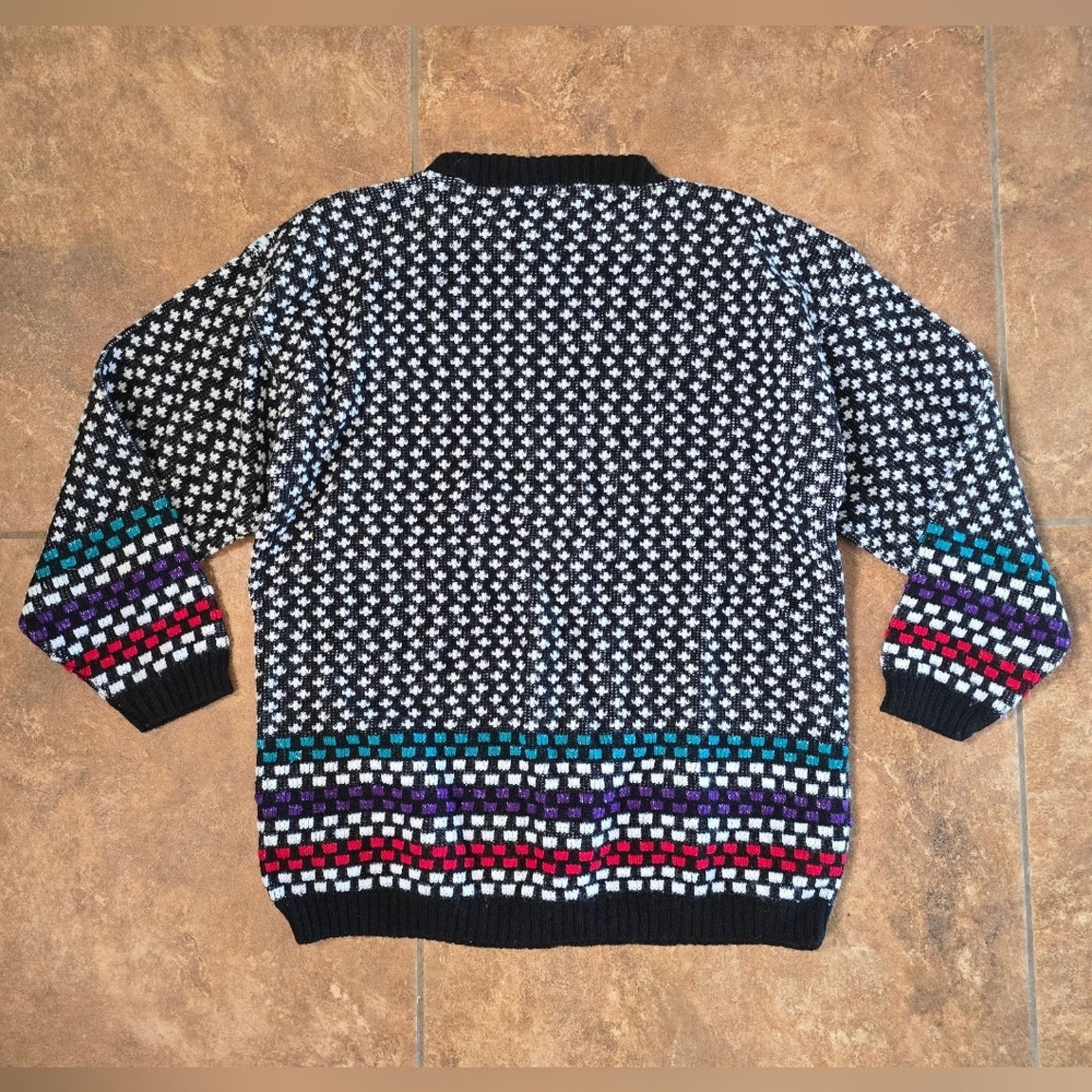 Other Multicolored | CUSTOM DESIGN | Sweater Long Sleeve Size S / US 4 / IT 40 - 2 Thumbnail