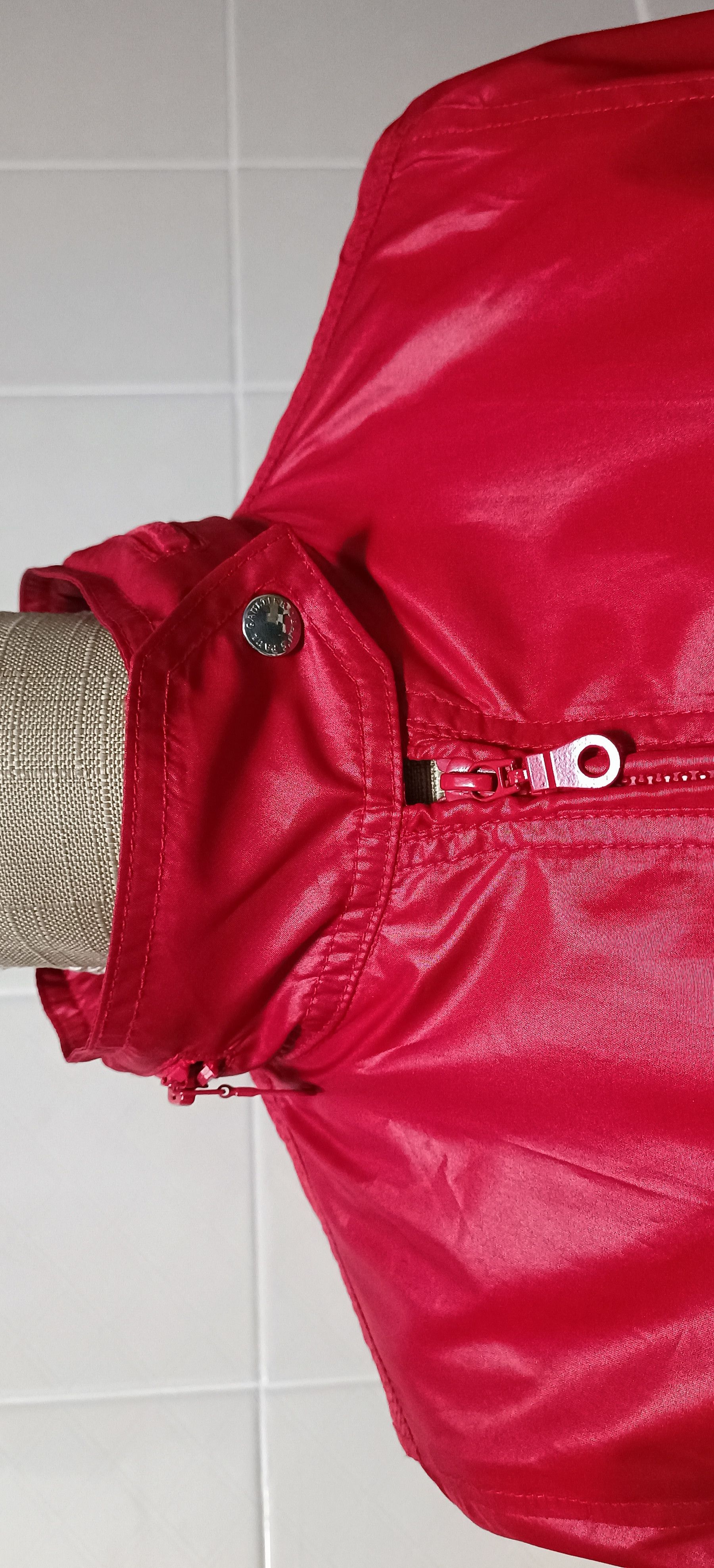 Jean Paul Gaultier Early 2000's - Biker red nylon jacket Size S / US 4 / IT 40 - 8 Thumbnail