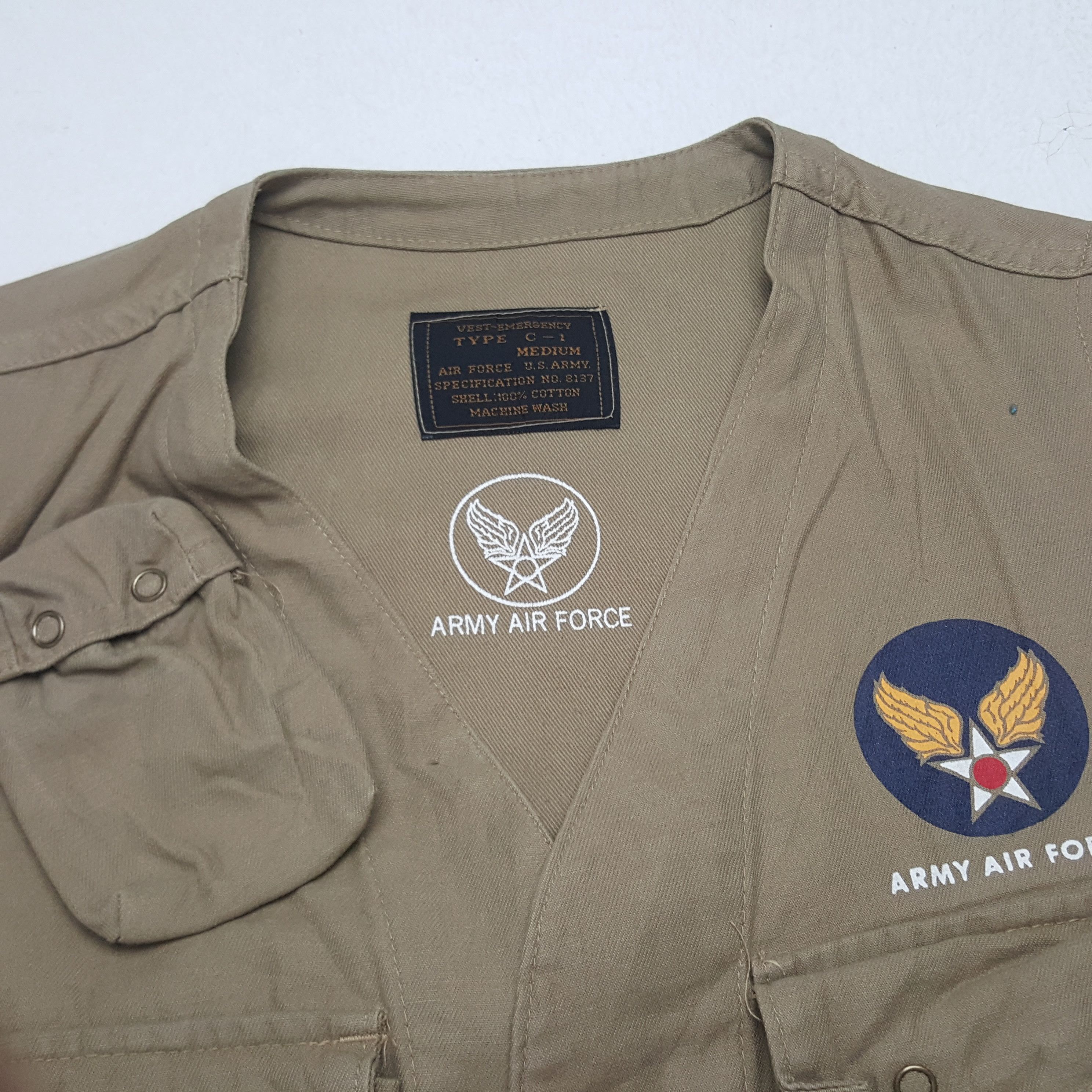 Vintage Vintage Army Air Force American Tactical Style Jacket Size US M / EU 48-50 / 2 - 4 Thumbnail