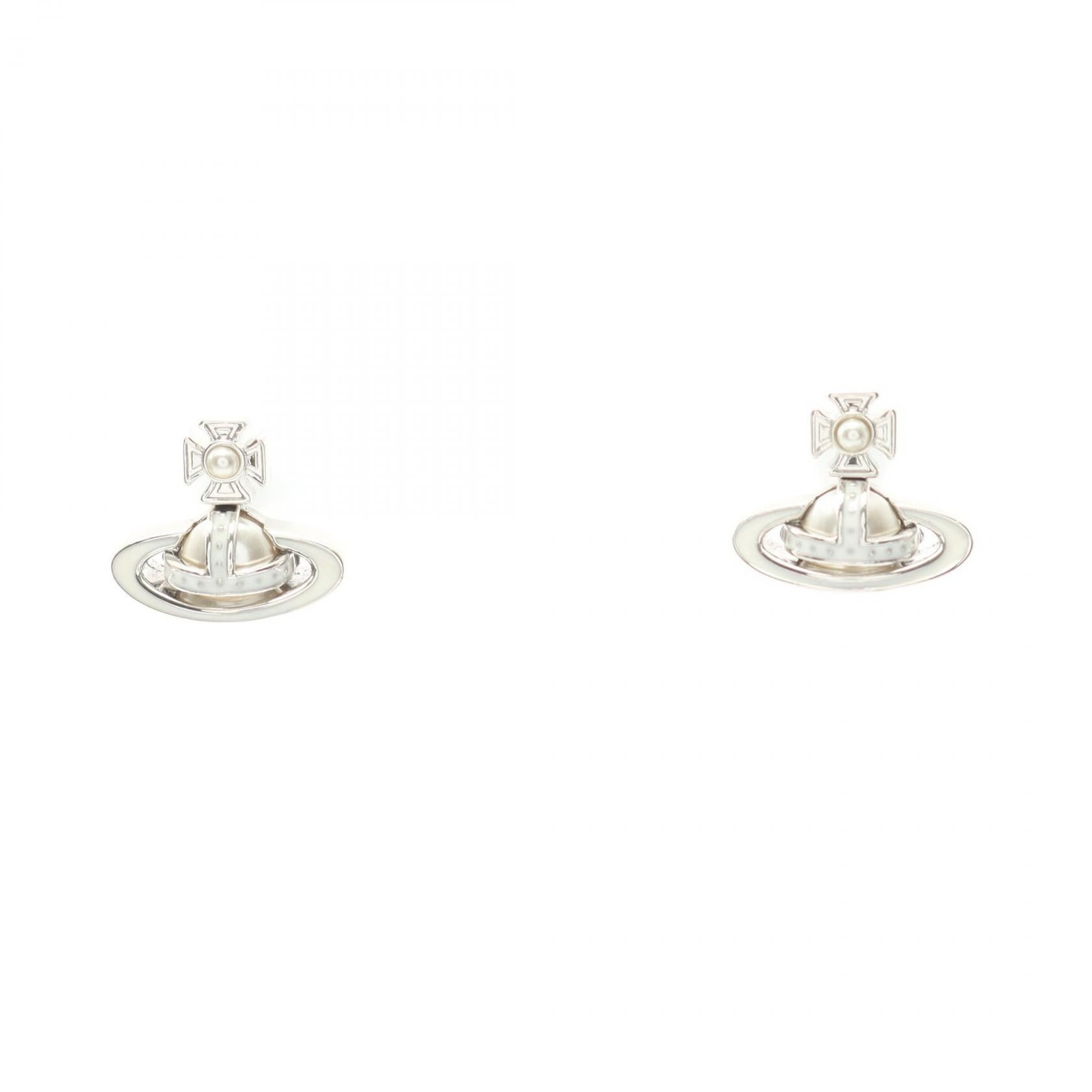 Vivienne Westwood Vivienne Westwood Vivienne Westwood SIMONETTA BAS RELIE Stainless Steel Earrings Metal Earrings 6201035ZP113 DUTY FREE for USA Size ONE SIZE - 1 Thumbnail