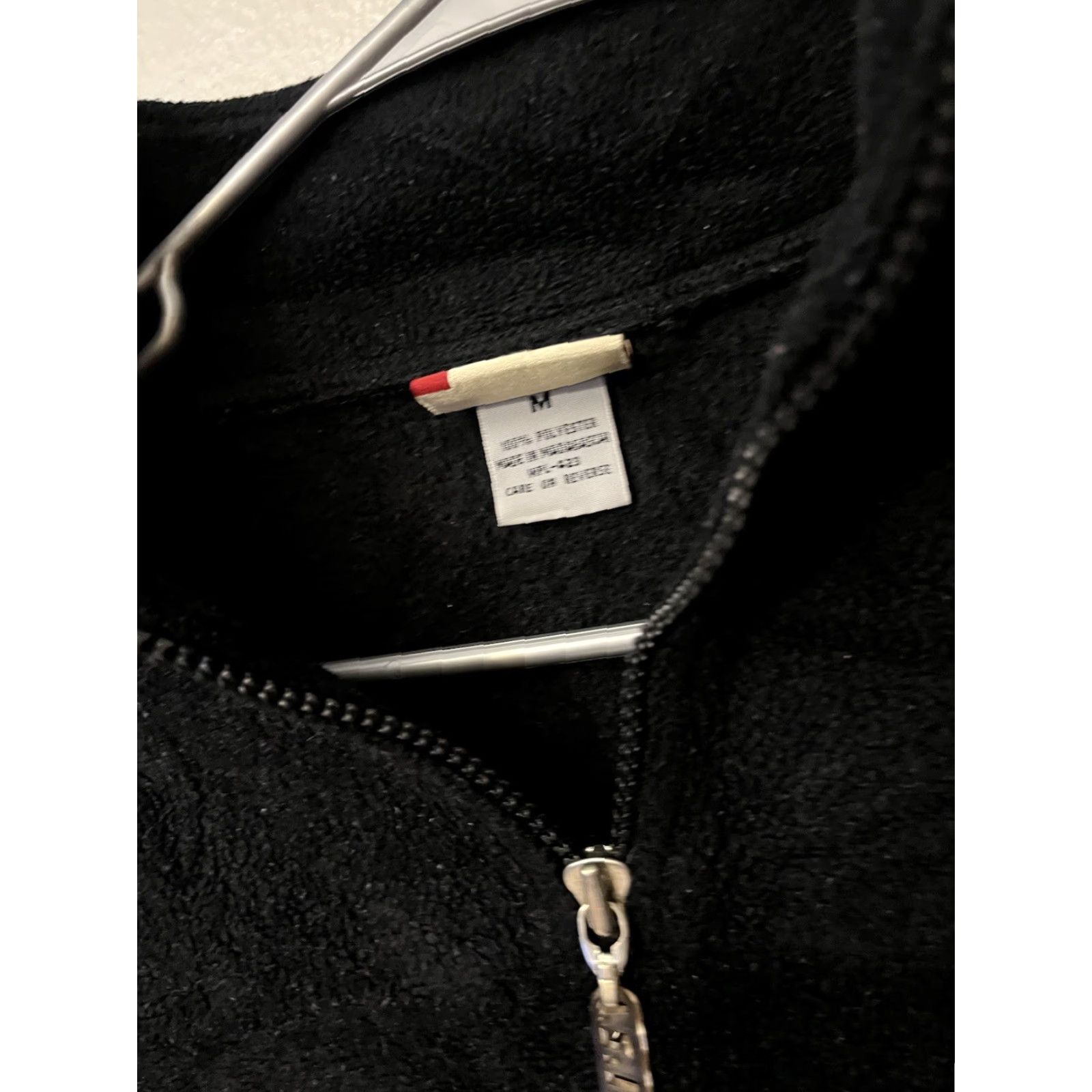Levi's Levi's Men's Red Tab Fleece Jacket Size Med 1/4 Zip Black Polyester Fall Spring Size US M / EU 48-50 / 2 - 2 Thumbnail