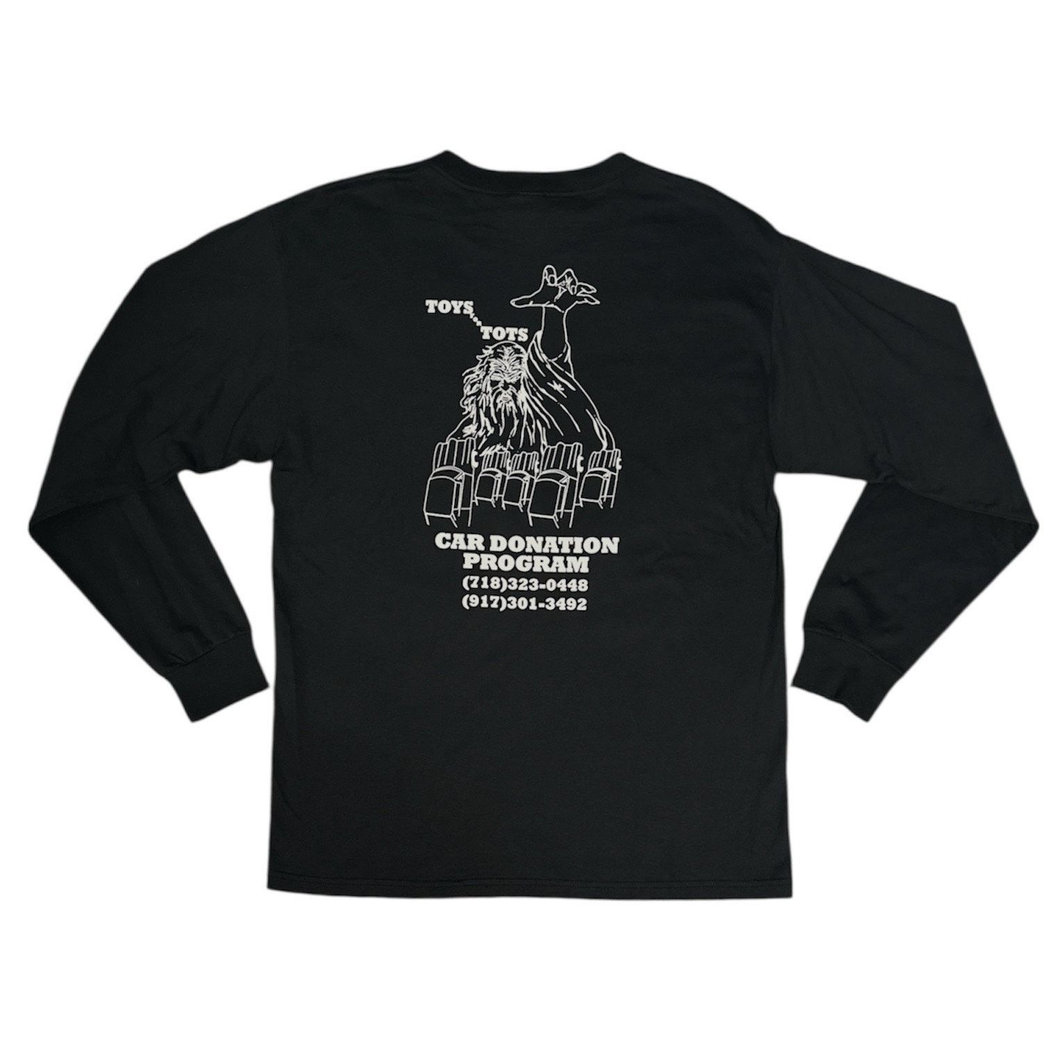 Jerzees Vintage 2010 Toys For Tots 30th Anniversary Long Sleeve Tee Size US L / EU 52-54 / 3 - 2 Thumbnail