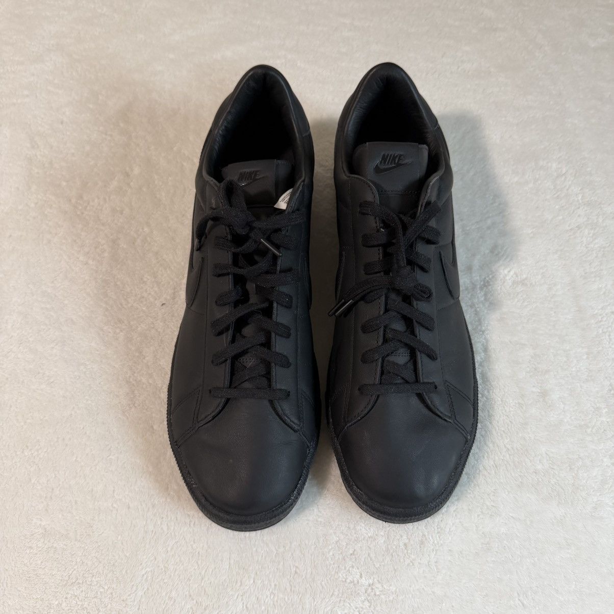 Comme des Garcons × Nike BLACK Comme des Garçons x Nike Tennis Classic Sneakers Size US 14 / EU 47 - 3 Thumbnail