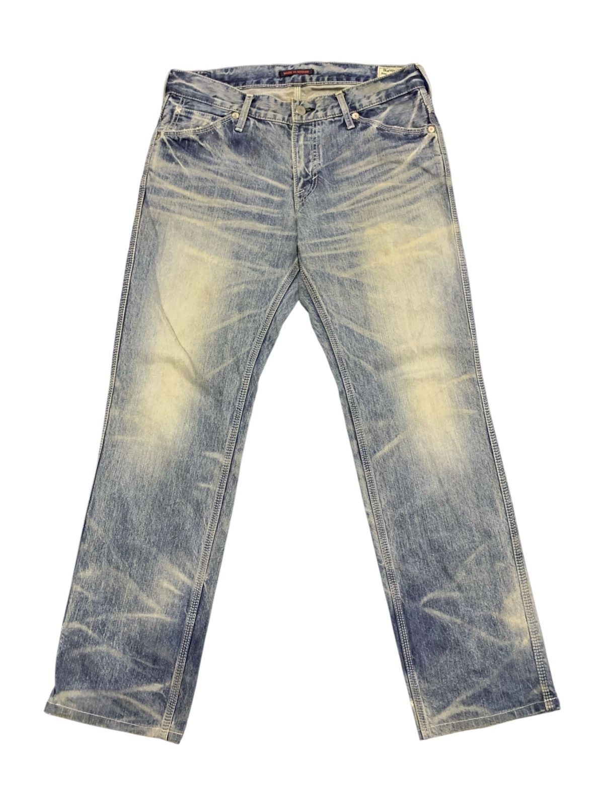 Japanese Brand Blue Way Garments Japan Vintage Denim Jeans Size US 33 - 1 Thumbnail