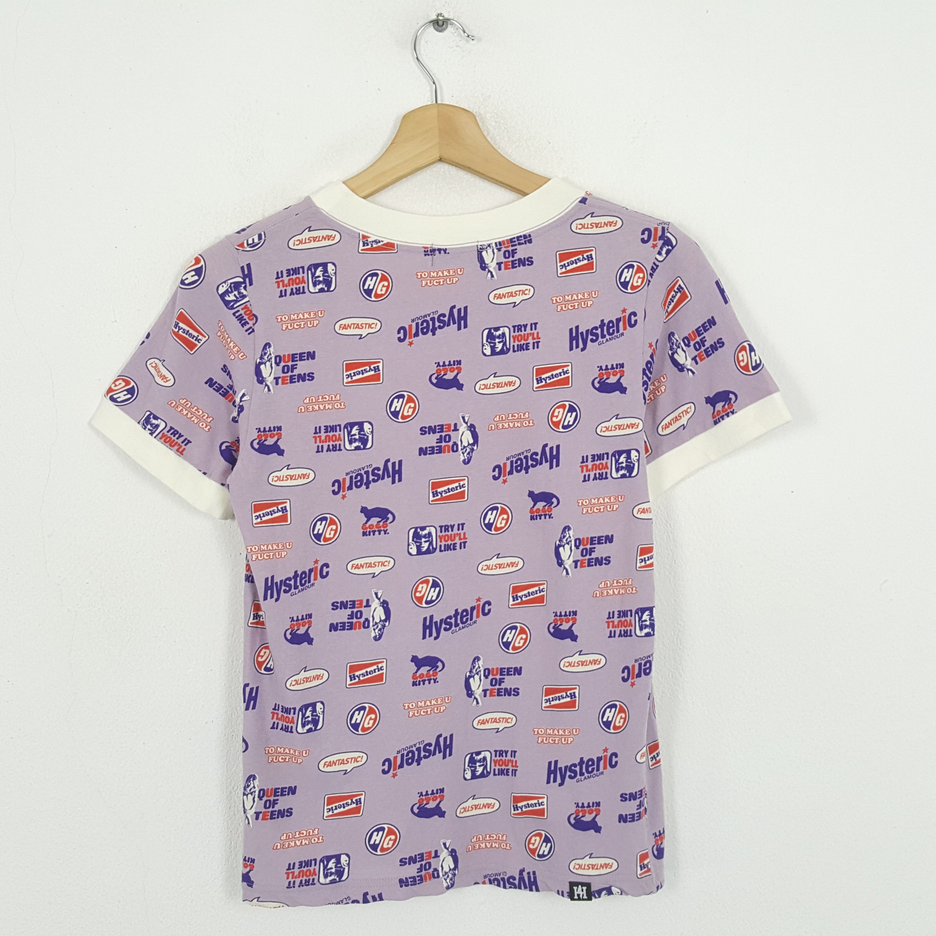 Hysteric Glamour × Japanese Brand × Vintage Vintage HYSTERIC GLAMOUR Japanese Fashion Brand T-Shirts Size XS / US 0-2 / IT 36-38 - 3 Thumbnail