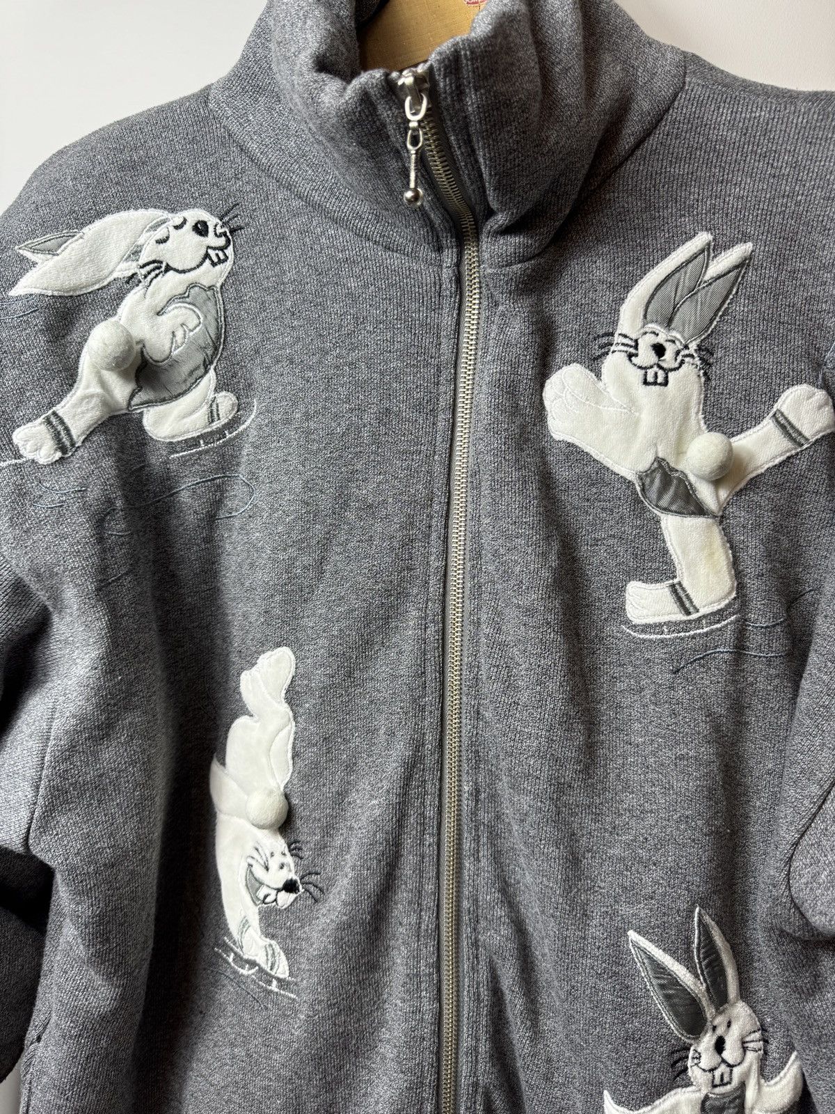 Vintage Vintage sweatshirt jacket bunny 80s unique 90s y2k oversize Size US M / EU 48-50 / 2 - 2 Thumbnail