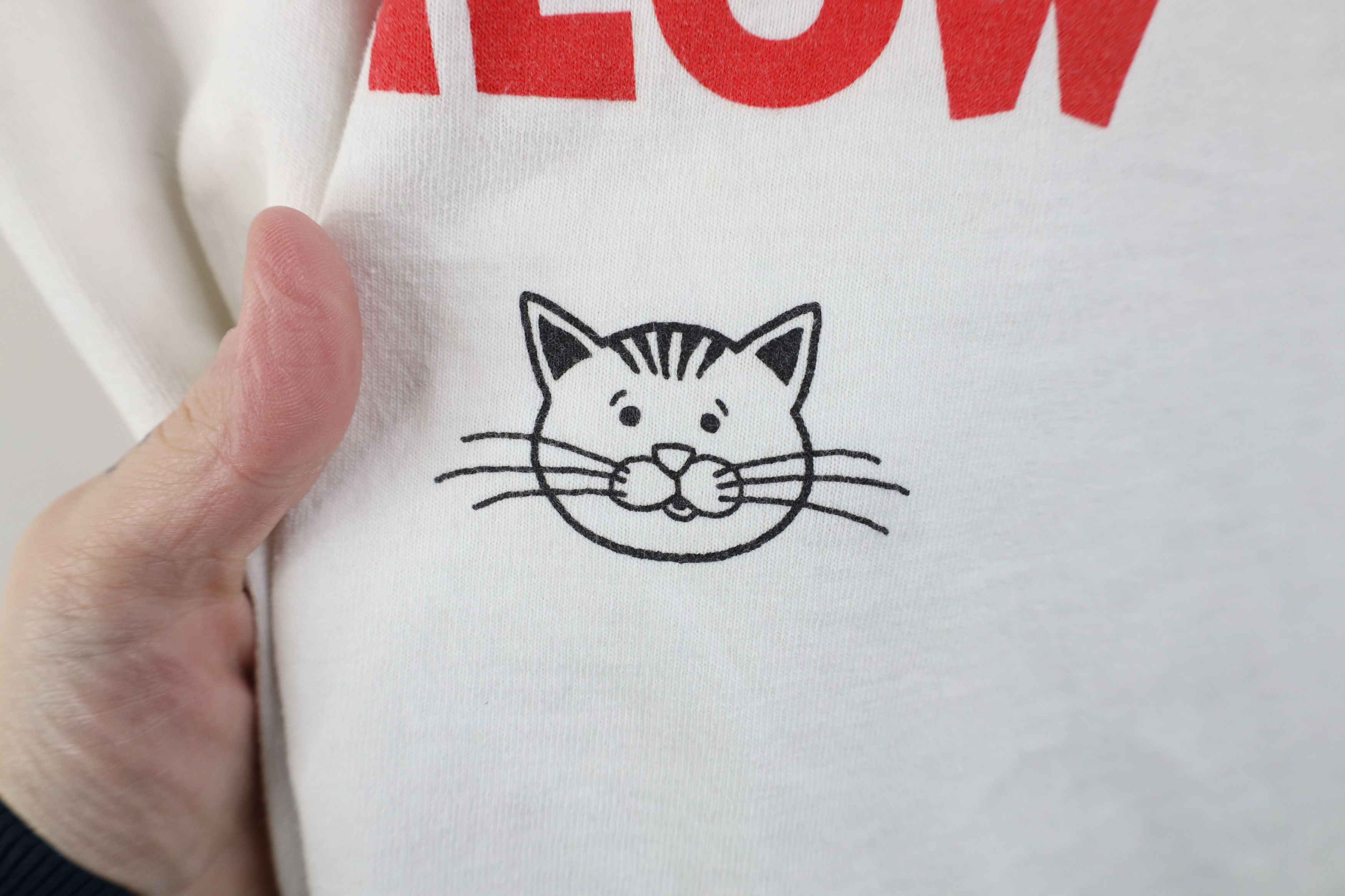 Vintage Vintage Y2K Cat To Be Kitten Me Right Meow Funny T-Shirt Size L / US 10 / IT 46 - 5 Thumbnail