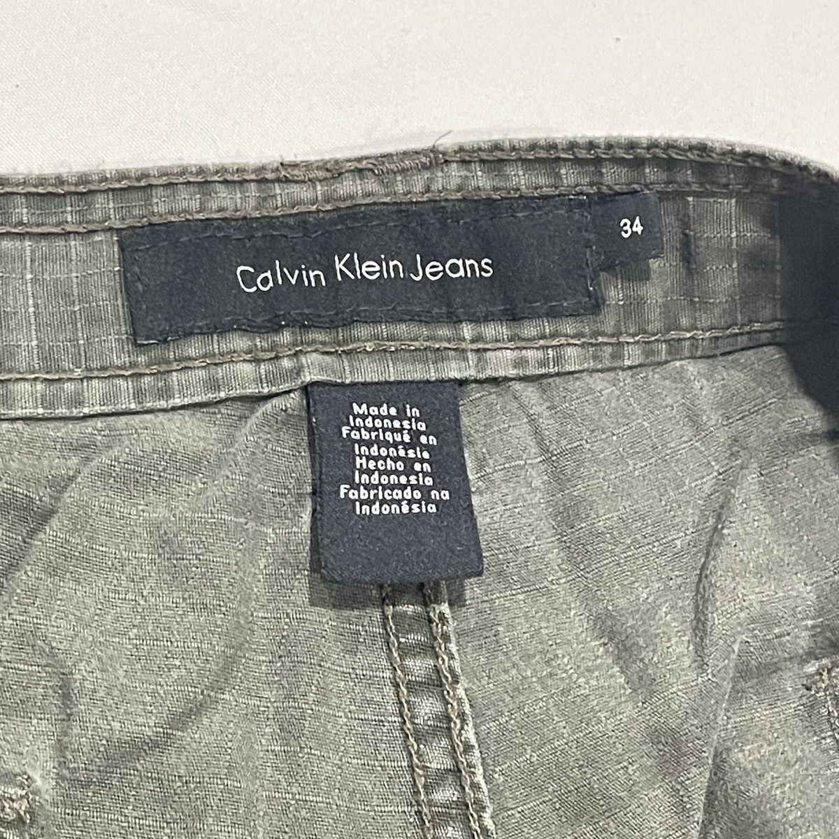 Calvin Klein Calvin Klein Baggy Cargos Size US 34 / EU 50 - 3 Thumbnail