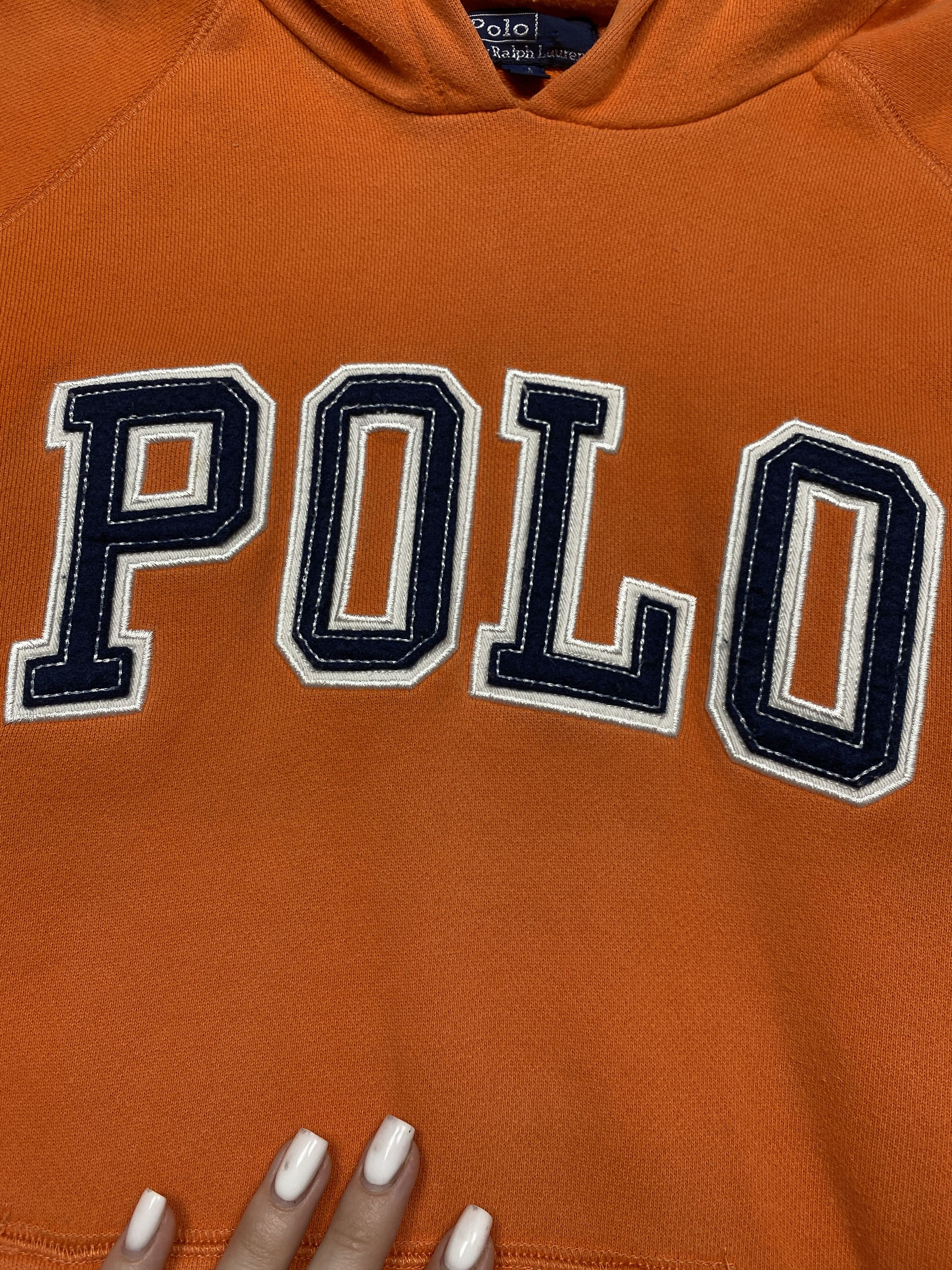 Polo Ralph Lauren × Ralph Lauren × Vintage Polo Ralph Lauren Vintage Womens Hoodie Size L / US 10 / IT 46 - 3 Thumbnail
