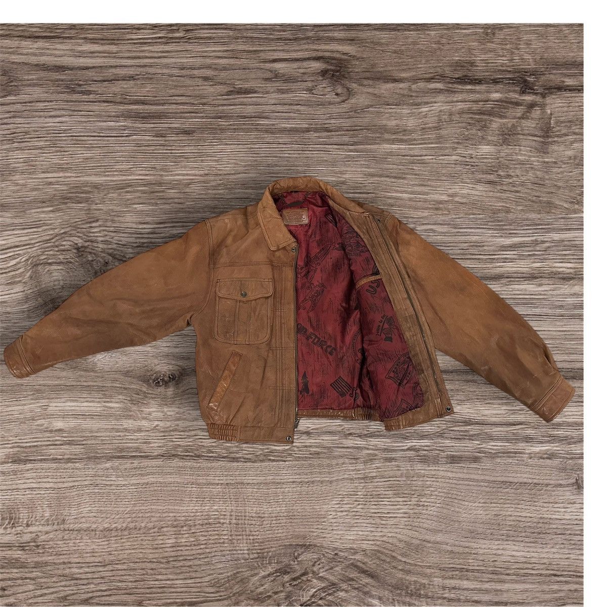Levi's L Levis Leather Trucker Jacket Size US L / EU 52-54 / 3 - 3 Thumbnail