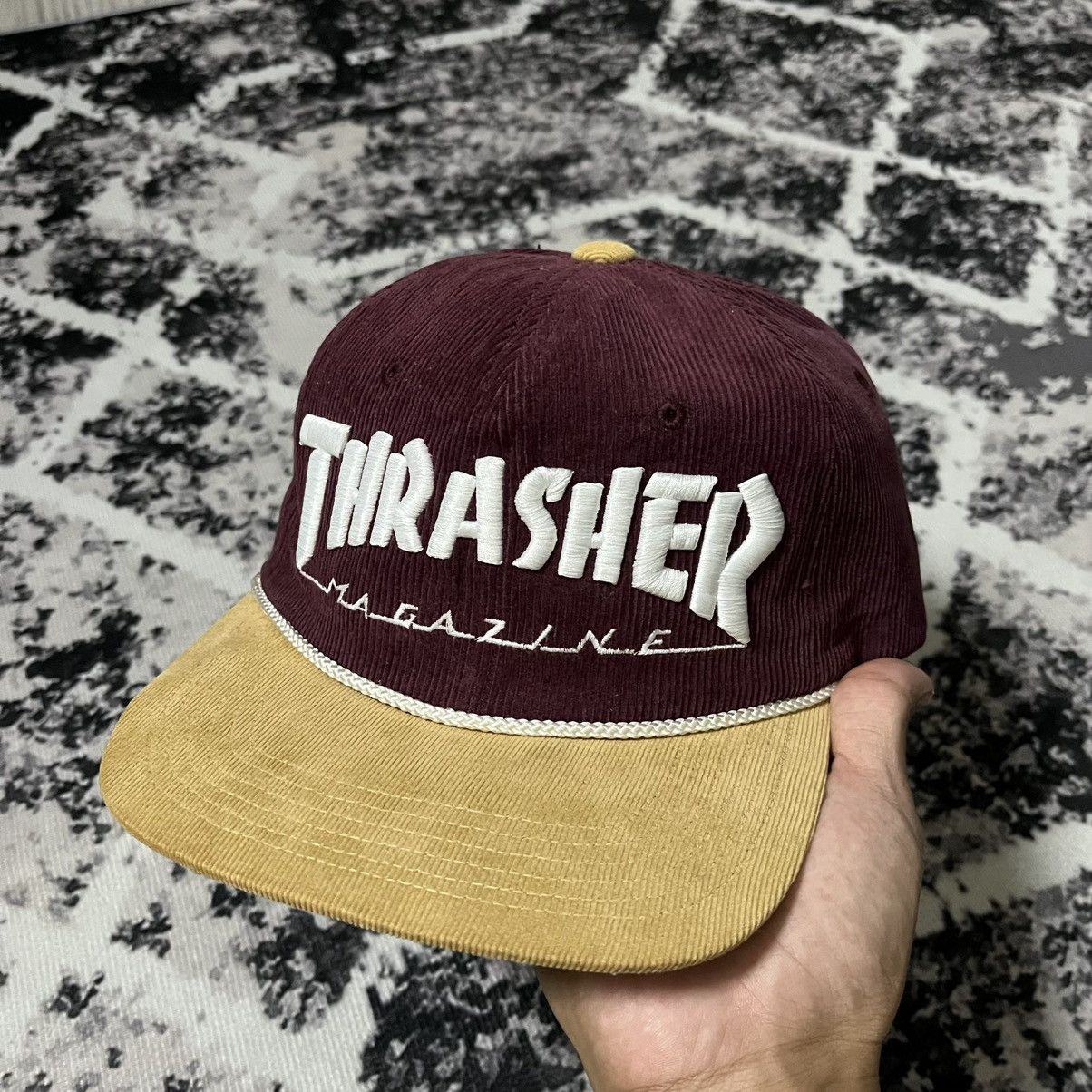 Thrasher × Vintage Vintage Thrasher Corduroy 2 tone Size ONE SIZE - 1 Thumbnail