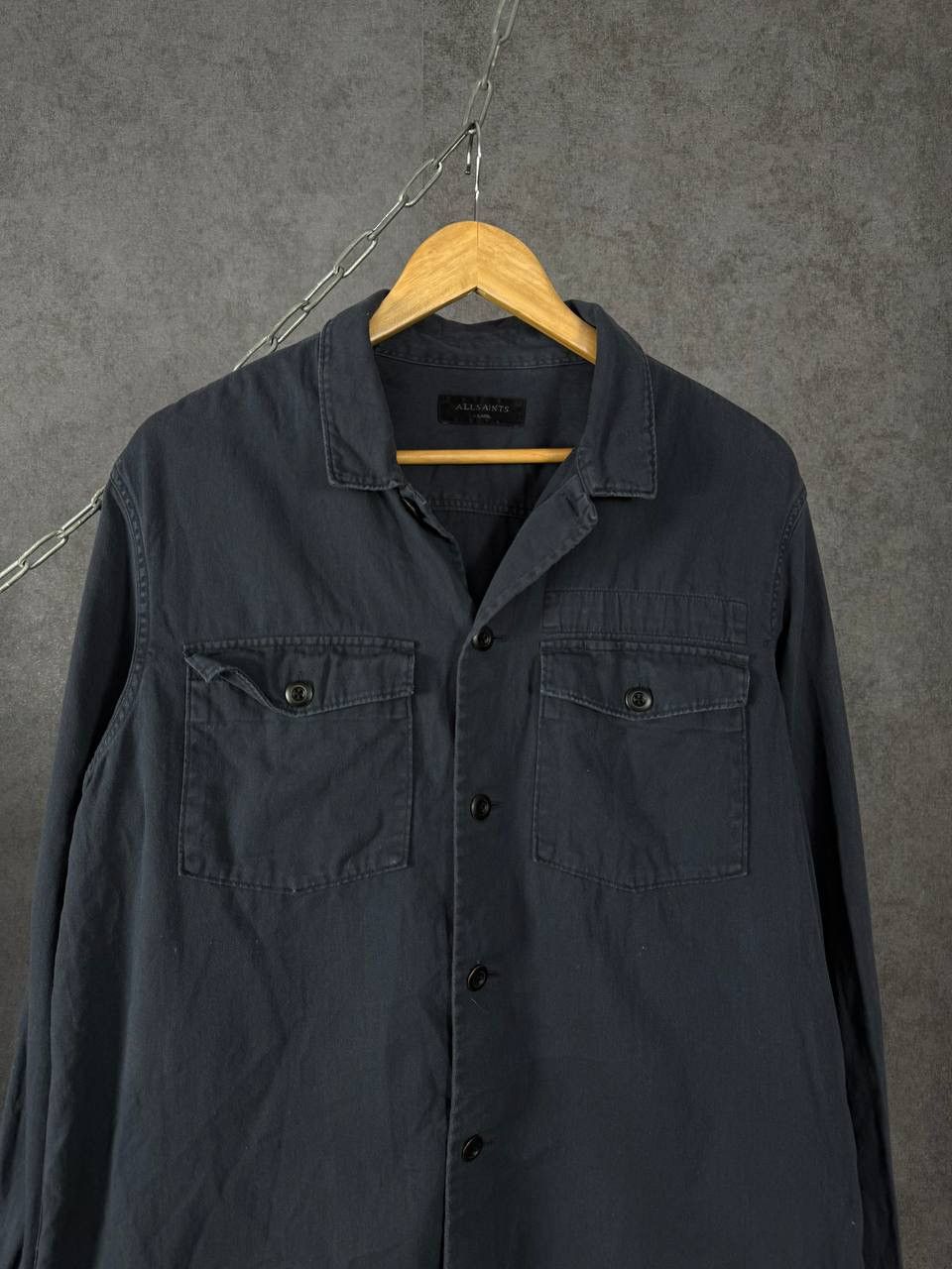 Allsaints Allsaints designer double pocket shirt Size US XL / EU 56 / 4 - 3 Thumbnail