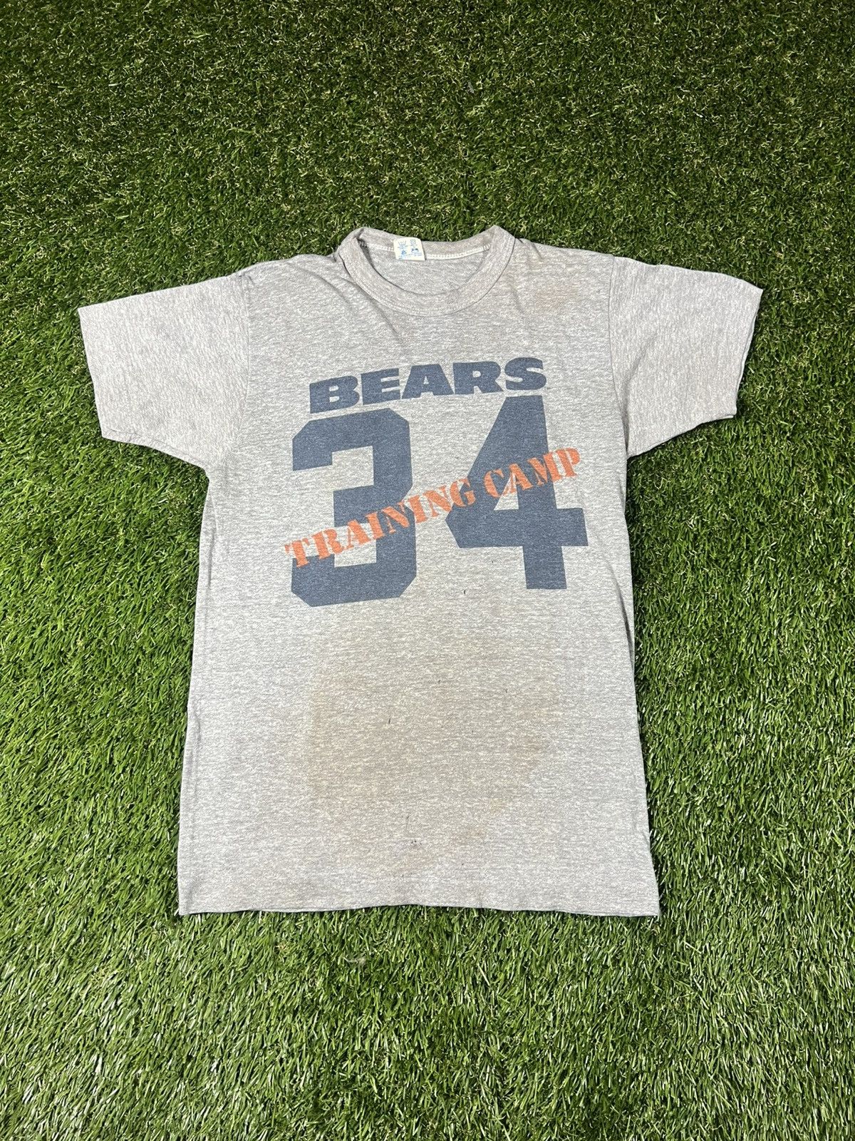 Champion Vintage 70s Walter Payton NFL Chicago Bears Football Tee Size US M / EU 48-50 / 2 - 1 Thumbnail