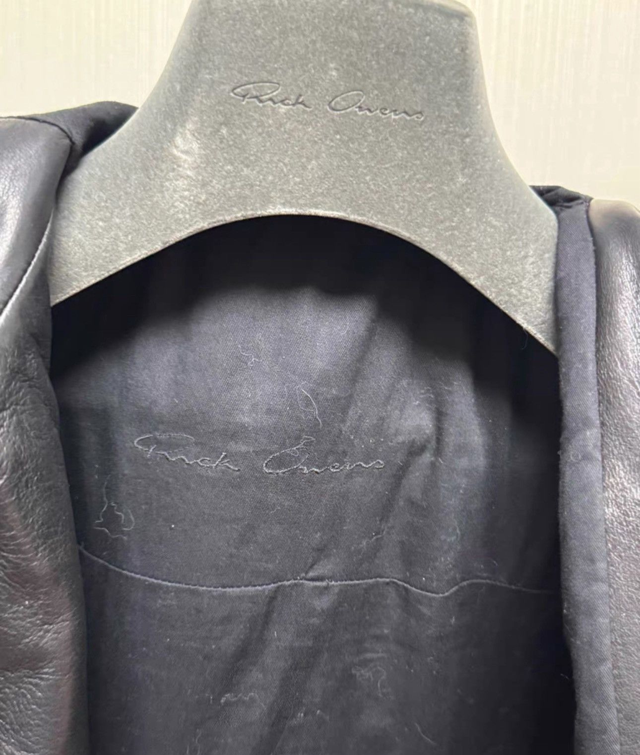 Rick Owens Rick owens 25SS Micro stooges Leather jacket Size US M / EU 48-50 / 2 - 10 Thumbnail