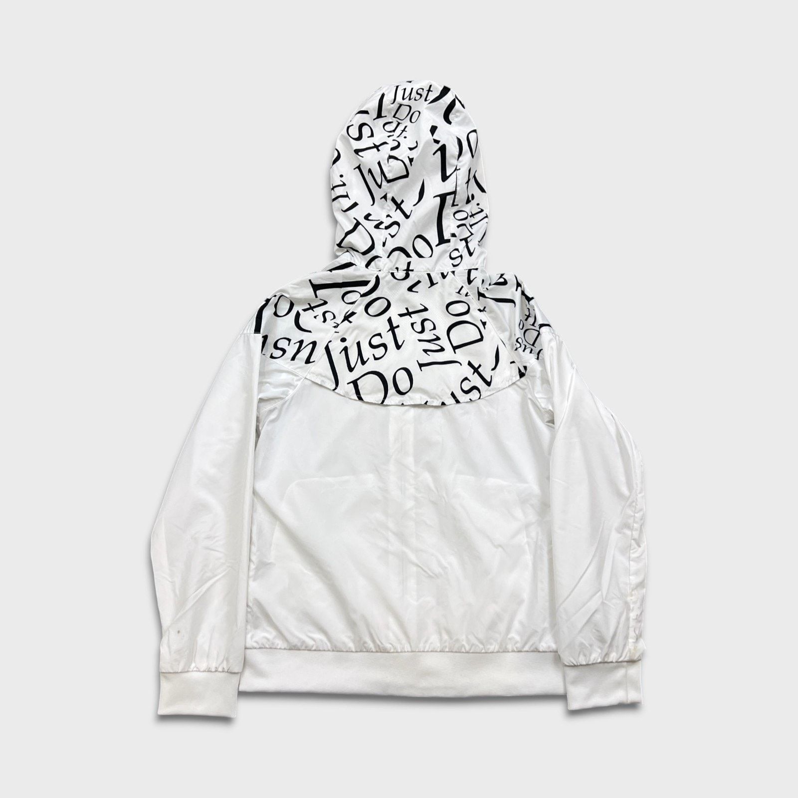 Nike Nike Sportswear Jacket Just Do It Zip Hooded Windbreaker Size US S / EU 44-46 / 1 - 5 Thumbnail