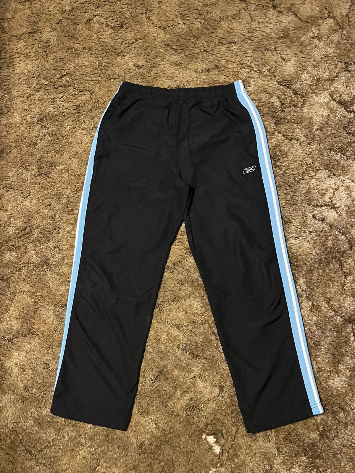 Reebok Vintage Y2K Reebok Sweatpants Joggers Black/Blue Medium Size US 30 / EU 46 - 1 Thumbnail