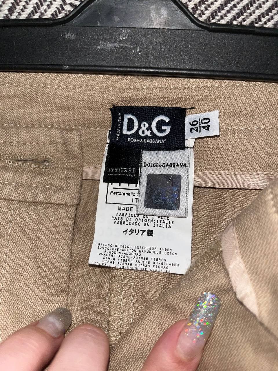 Dolce & Gabbana Vintage Dolce & Gabbana elegant beige flared pants XS Size 25" / US 0 / IT 36 - 5 Thumbnail