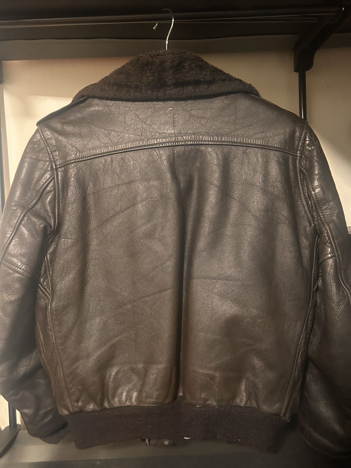 Vintage Brown Vintage Leather Garment Jacket Size US XS / EU 42 / 0 - 5 Thumbnail