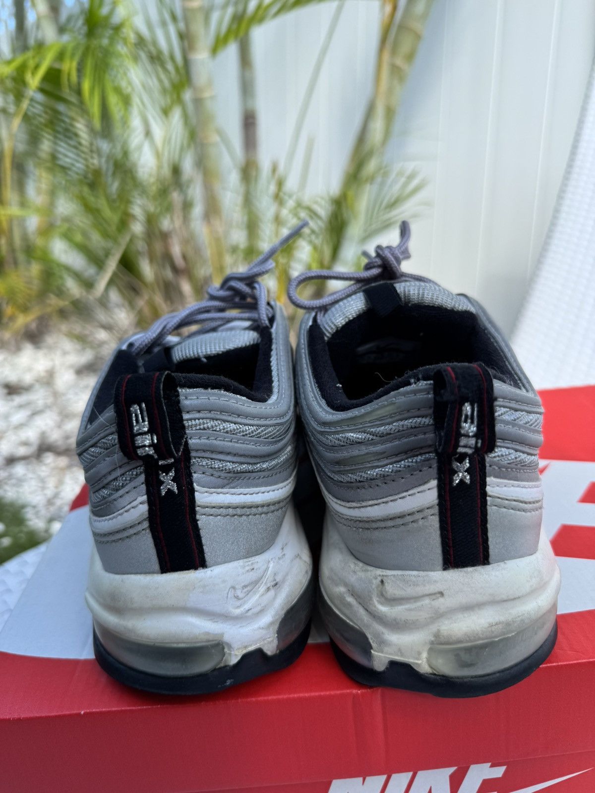 Nike Size 10.5-Nike Air max 97 Silver bullet (2016/17) Size US 10.5 / EU 43-44 - 5 Thumbnail