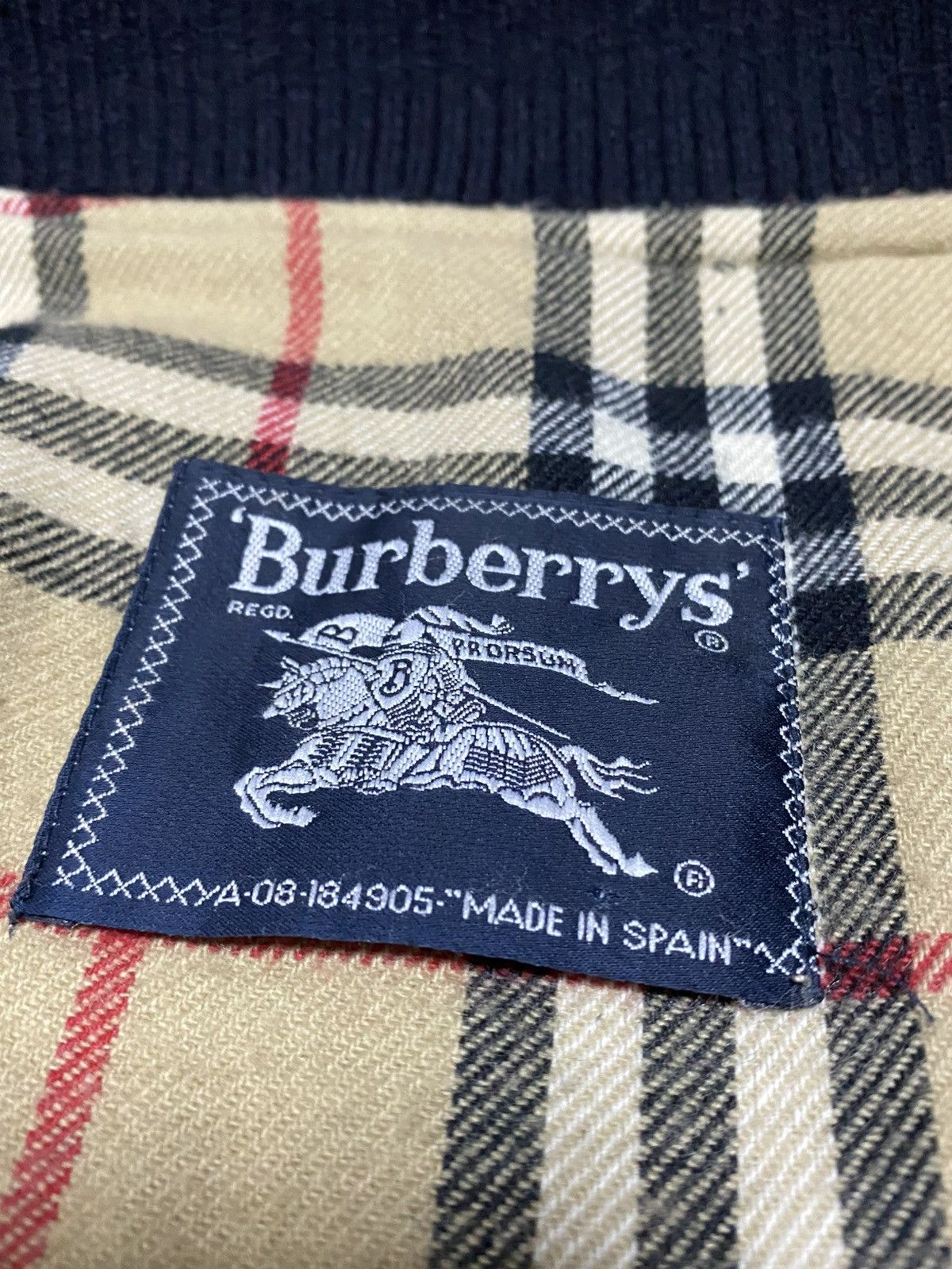Burberry Prorsum Burberry wool zip nova check bomber jacket Size US L / EU 52-54 / 3 - 6 Thumbnail