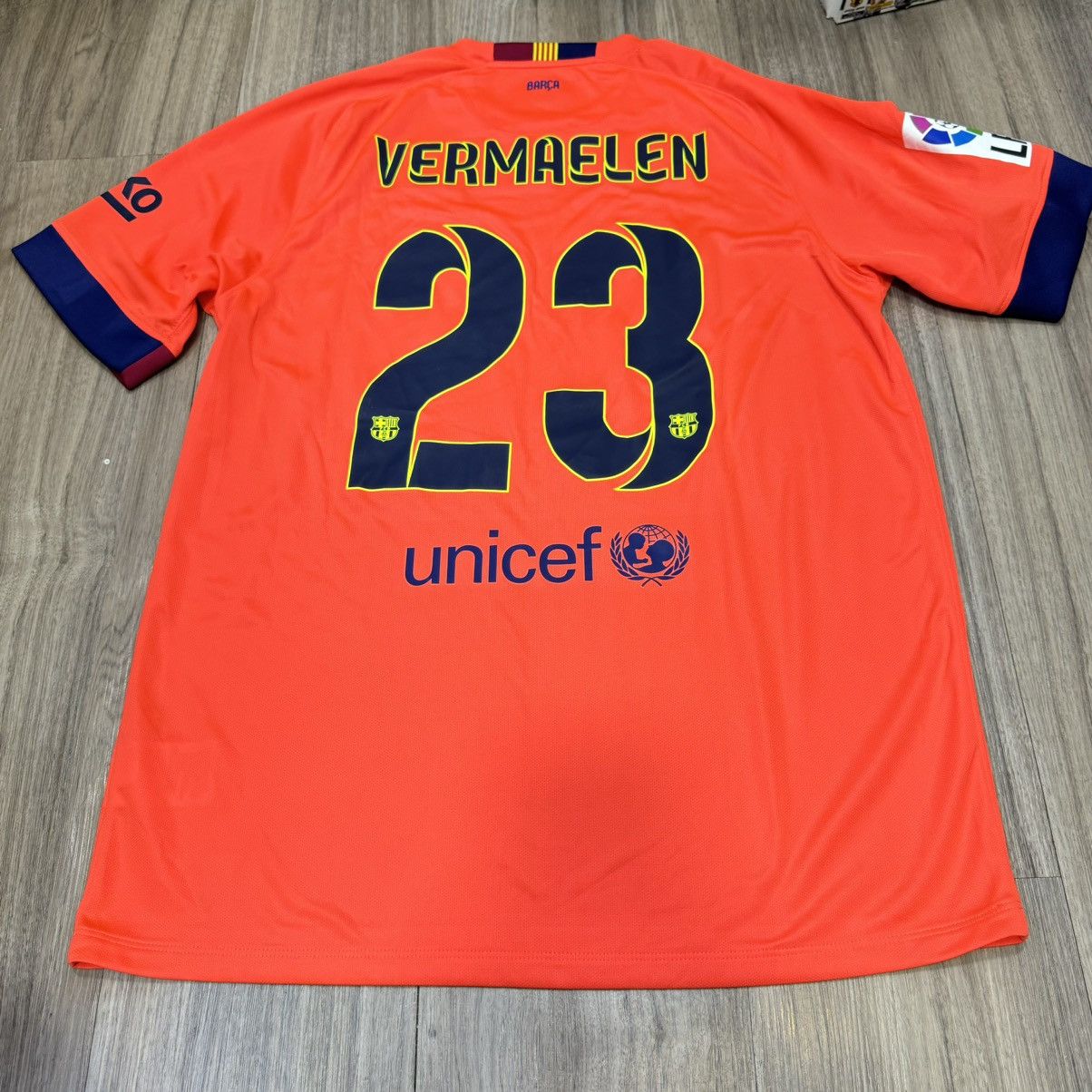Other Barcelona 14/15 away shirt #23 Vermaelen Size US L / EU 52-54 / 3 - 2 Thumbnail