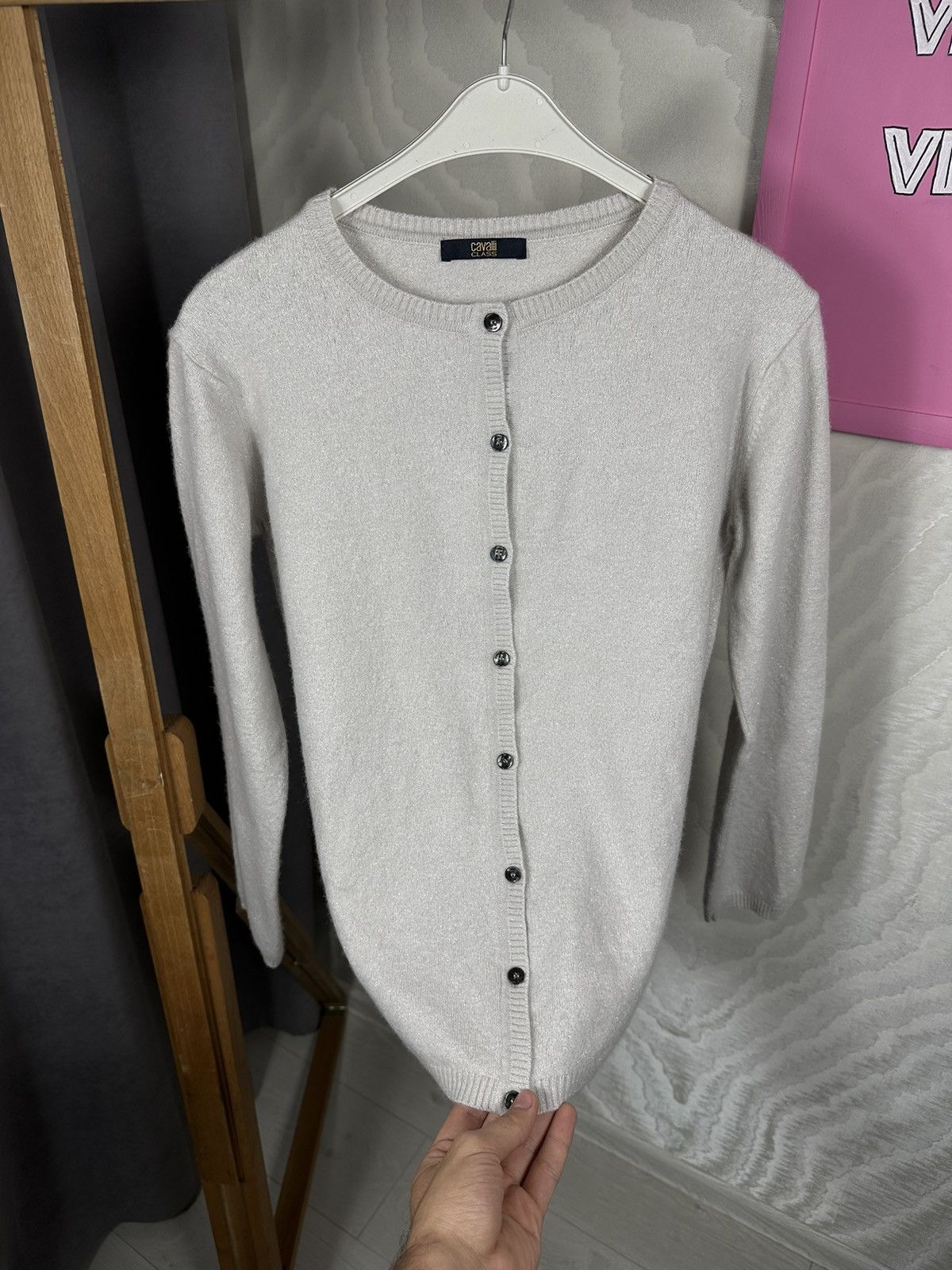 Cavalli Class Cavalli Class Knitted Cardigan Size XL / US 12-14 / IT 48-50 - 8 Thumbnail