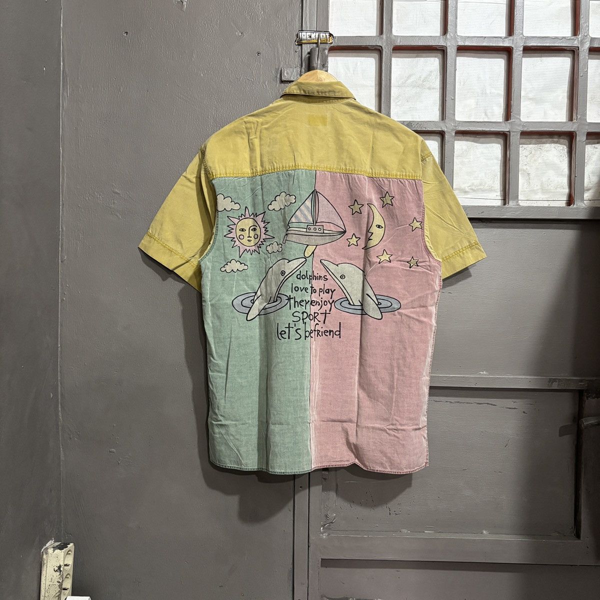 Jean Charles De Castelbajac Vtg JC DE CASTELBAJAC Shirt Size US L / EU 52-54 / 3 - 3 Thumbnail
