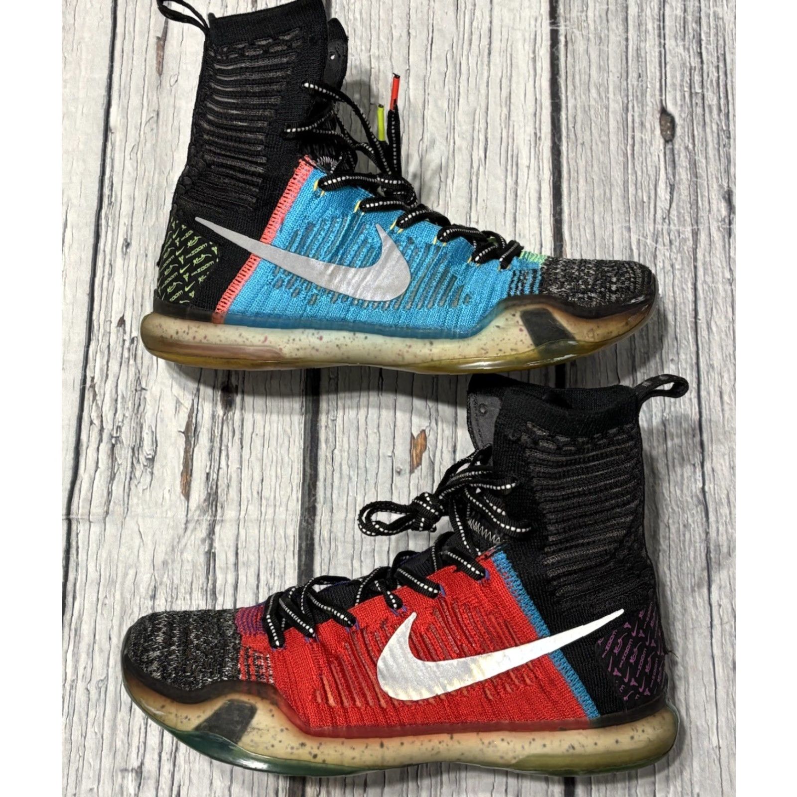 Nike Kobe 10 X Elite High Top Sneakers, Size Multicolor