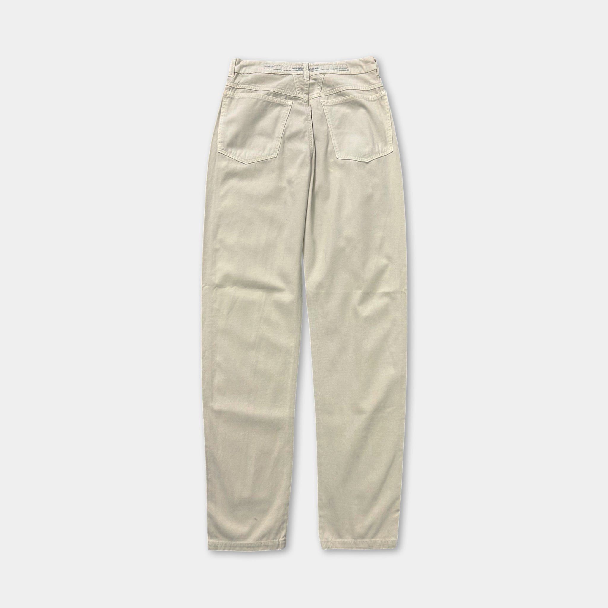 Marithe + Francois Girbaud Marithé + François Girbaud 1990s Beige Carpenter Pants Size US 31 - 5 Thumbnail