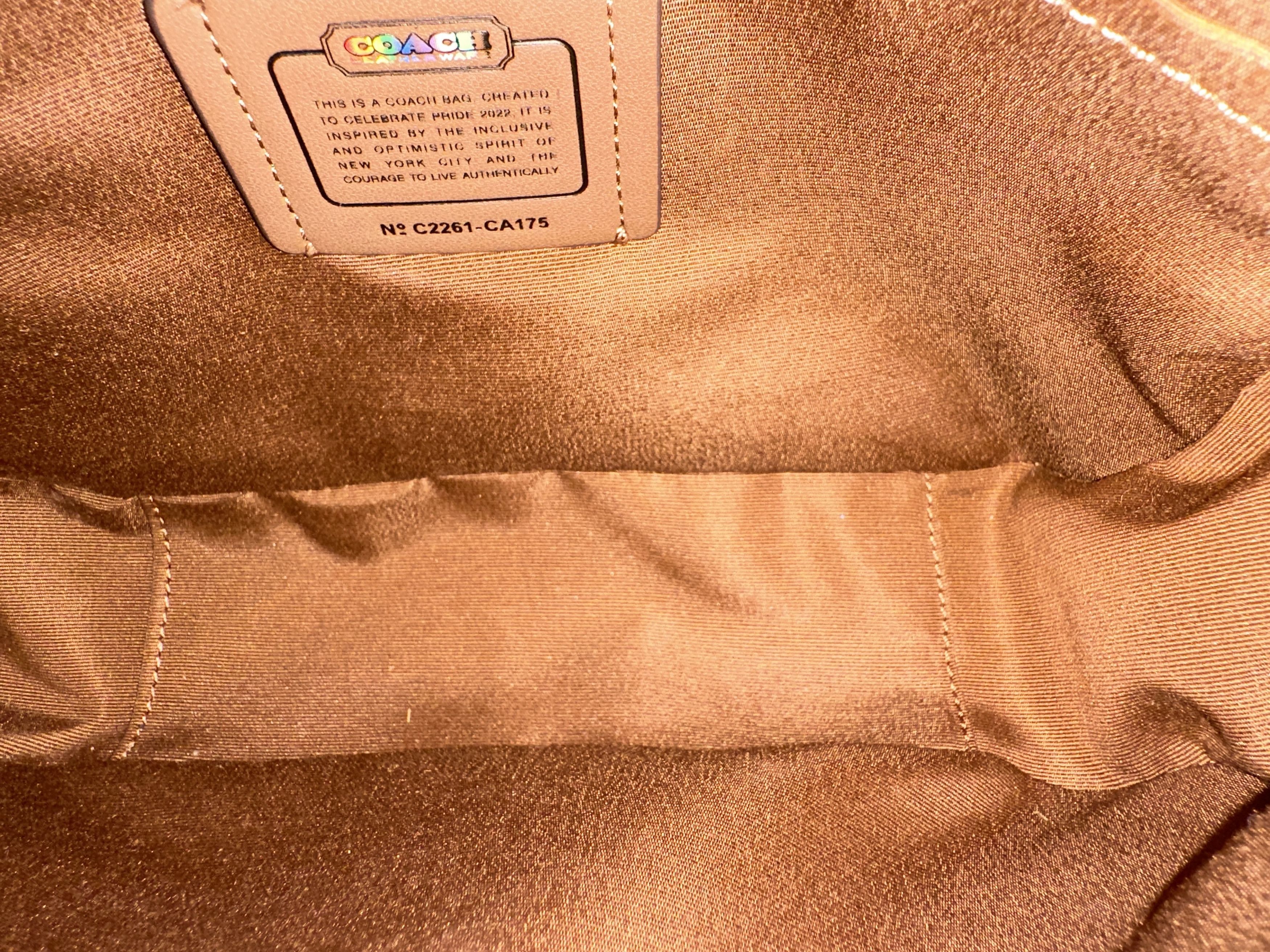 Coach Coach Jamie Camera Bag Crossbody in Rainbow Signature Canvas Size ONE SIZE - 15 Thumbnail
