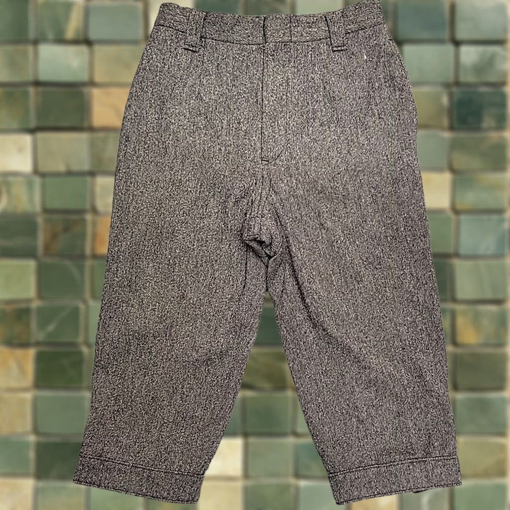 Vintage VTG L.L. Bean Knickers Pants Women 4 Gray Wool Crop Outdoor Riding SKi USA Size 27" / US 4 / IT 40 - 1 Thumbnail