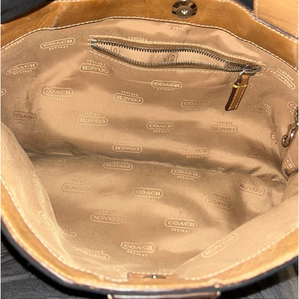 Coach Vintage Coach Messenger Laptop Briefcase Bag Black Canvas Br Size ONE SIZE - 3 Thumbnail