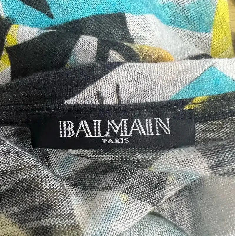 Balmain Balmain Multi-Color Cotton Women's Pullover Sweater . Size XXS / US 00 / IT 34 - 3 Thumbnail