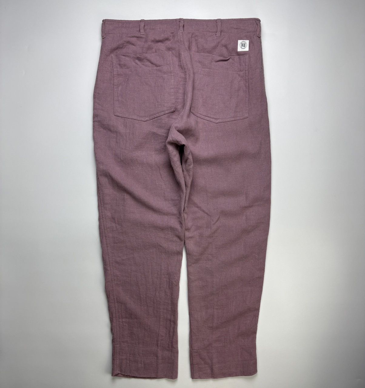 Nanushka Nanushka Gauis Linen Pink Trousers Size US 34 / EU 50 - 12 Thumbnail