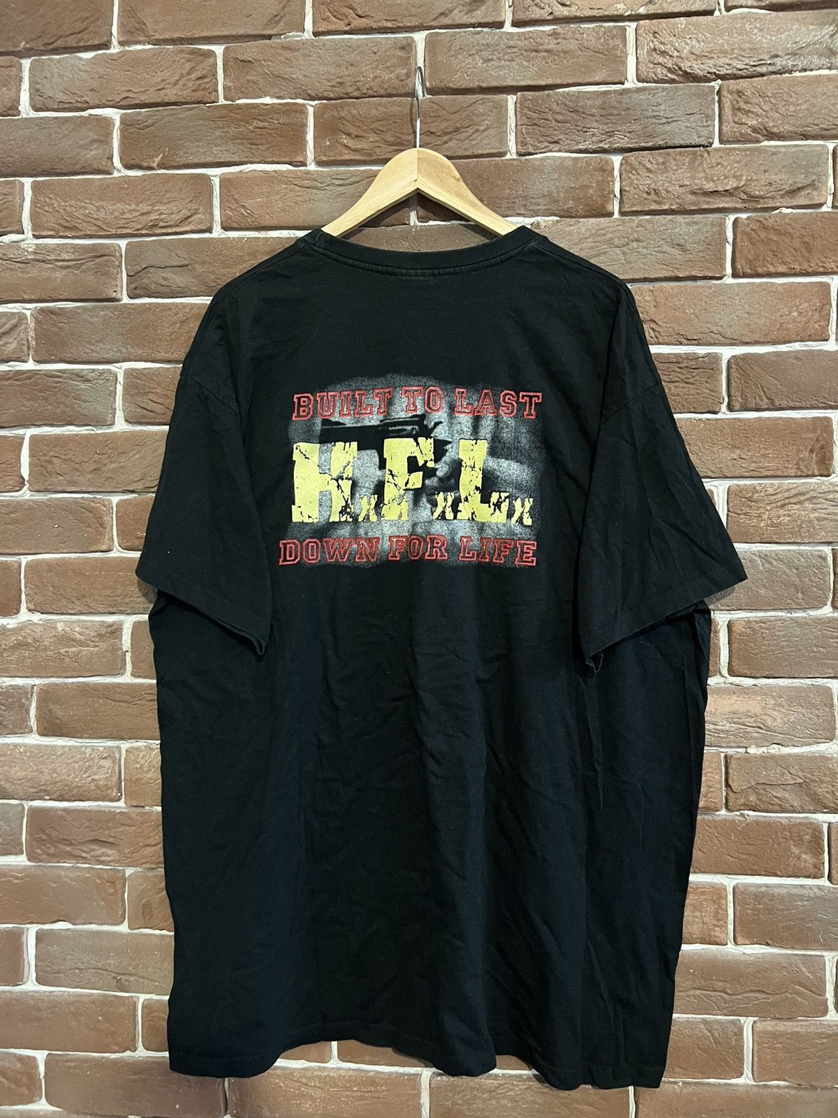 Band Tees 00s H8Machine Built To Last Vintage USA Hardcore BAND Tee Size US XXL / EU 58 / 5 - 2 Thumbnail