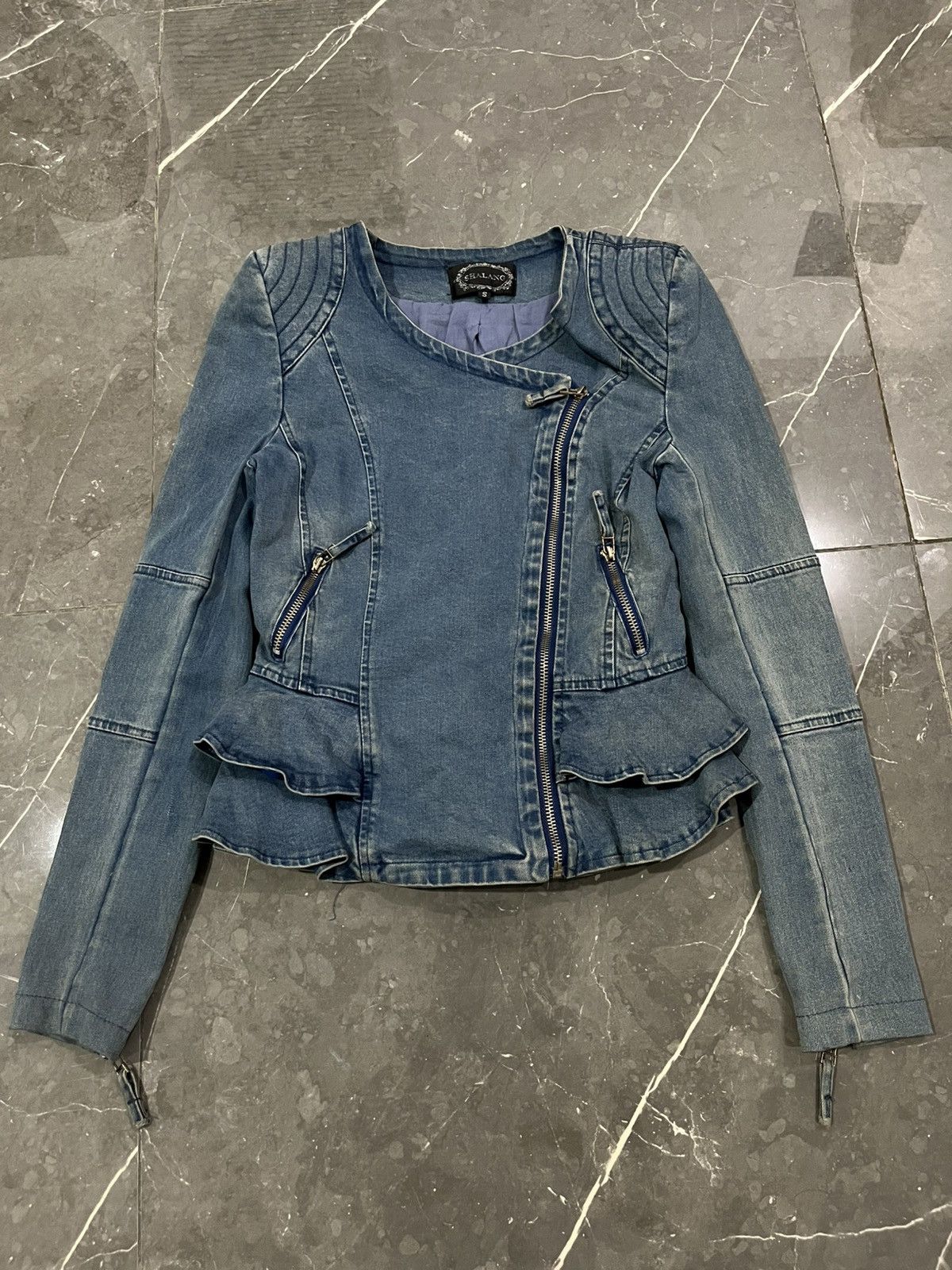 Share Spirit Homme SHALANG BIKER JACKET Size S / US 4 / IT 40 - 1 Thumbnail