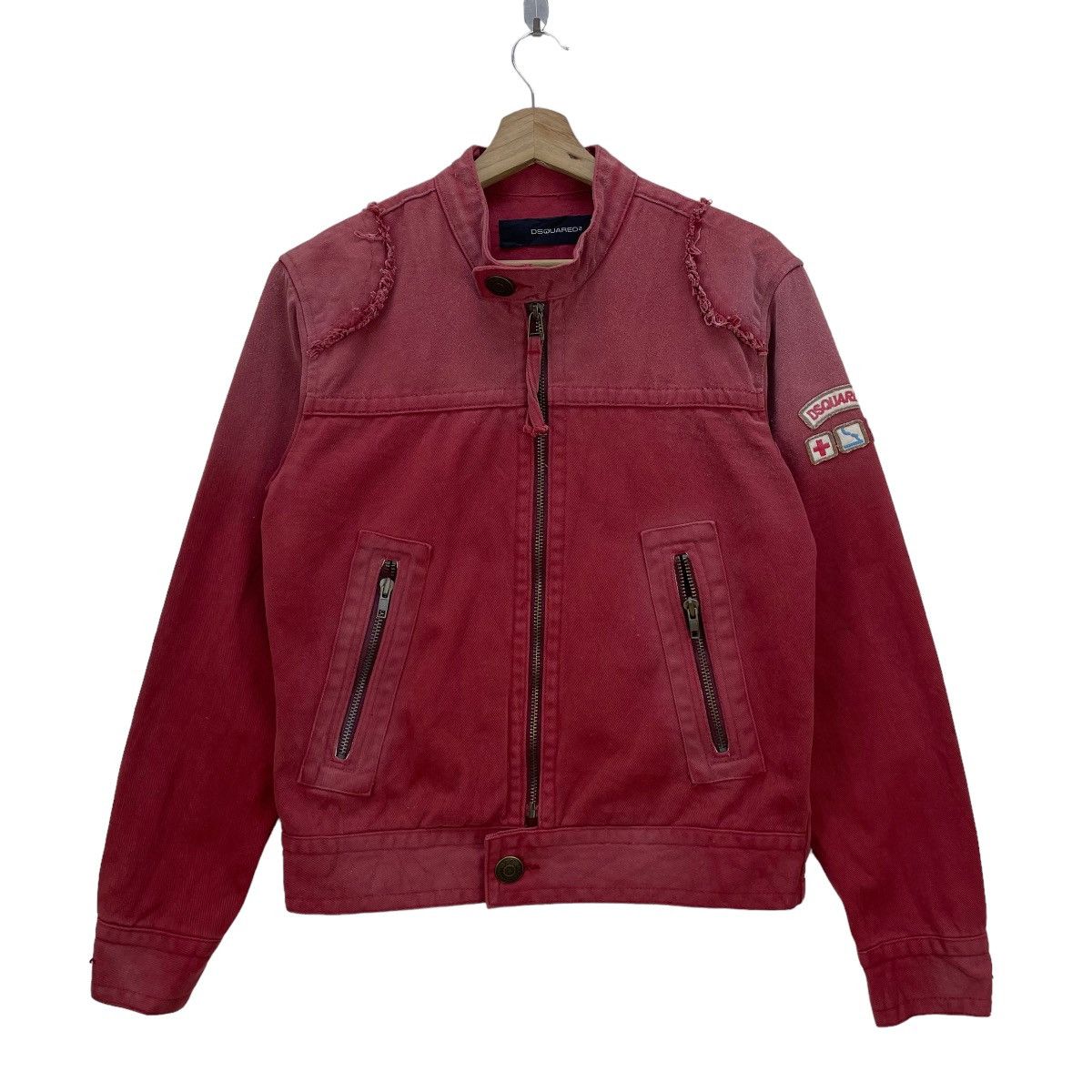 Dsquared2 🔥Dsquared2 Style Faded Denim Jacket Size US M / EU 48-50 / 2 - 1 Thumbnail
