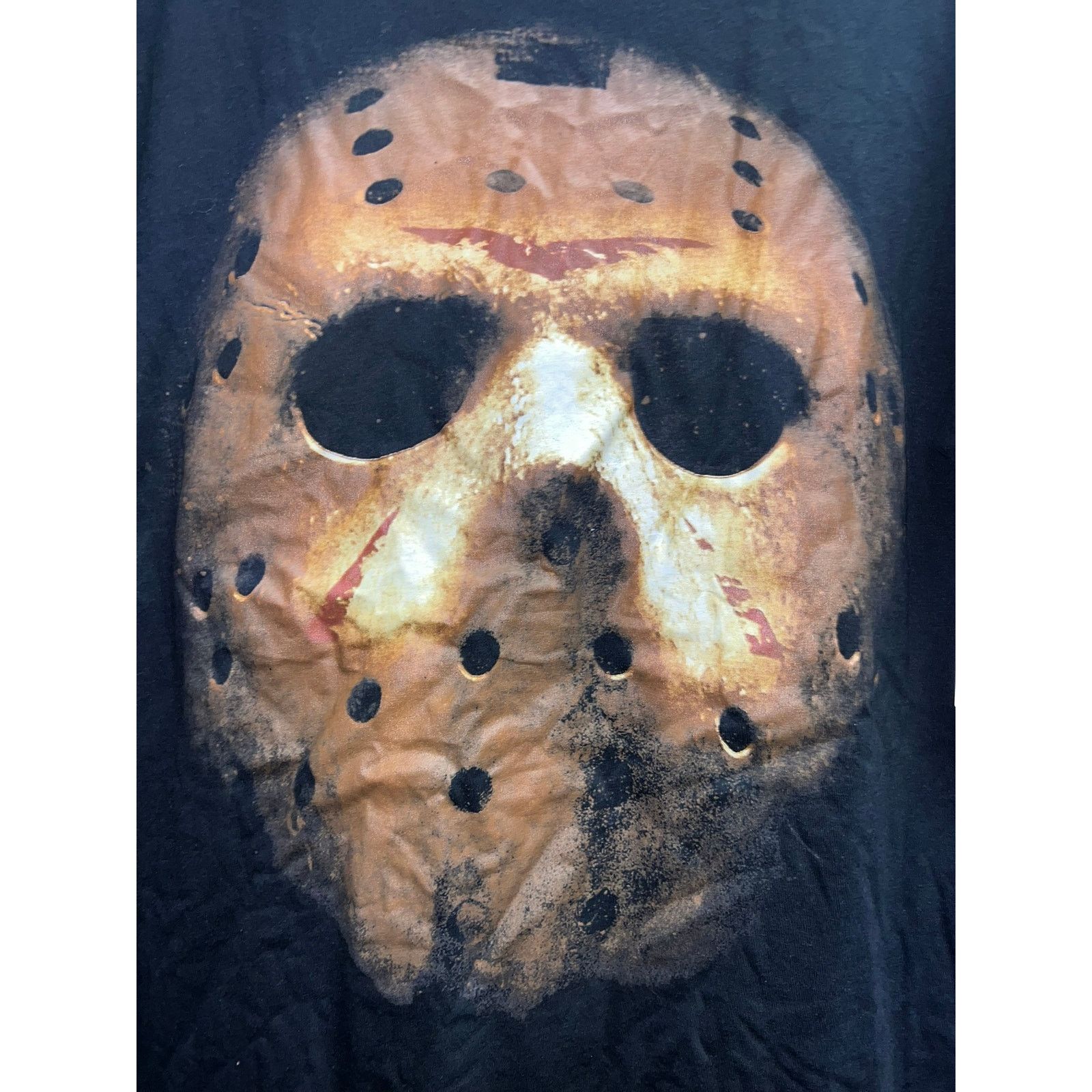 Vintage Friday The 13th Shirt Jason Voorhees Friday Mask Tee NWT 2XL Size US XXL / EU 58 / 5 - 2 Thumbnail