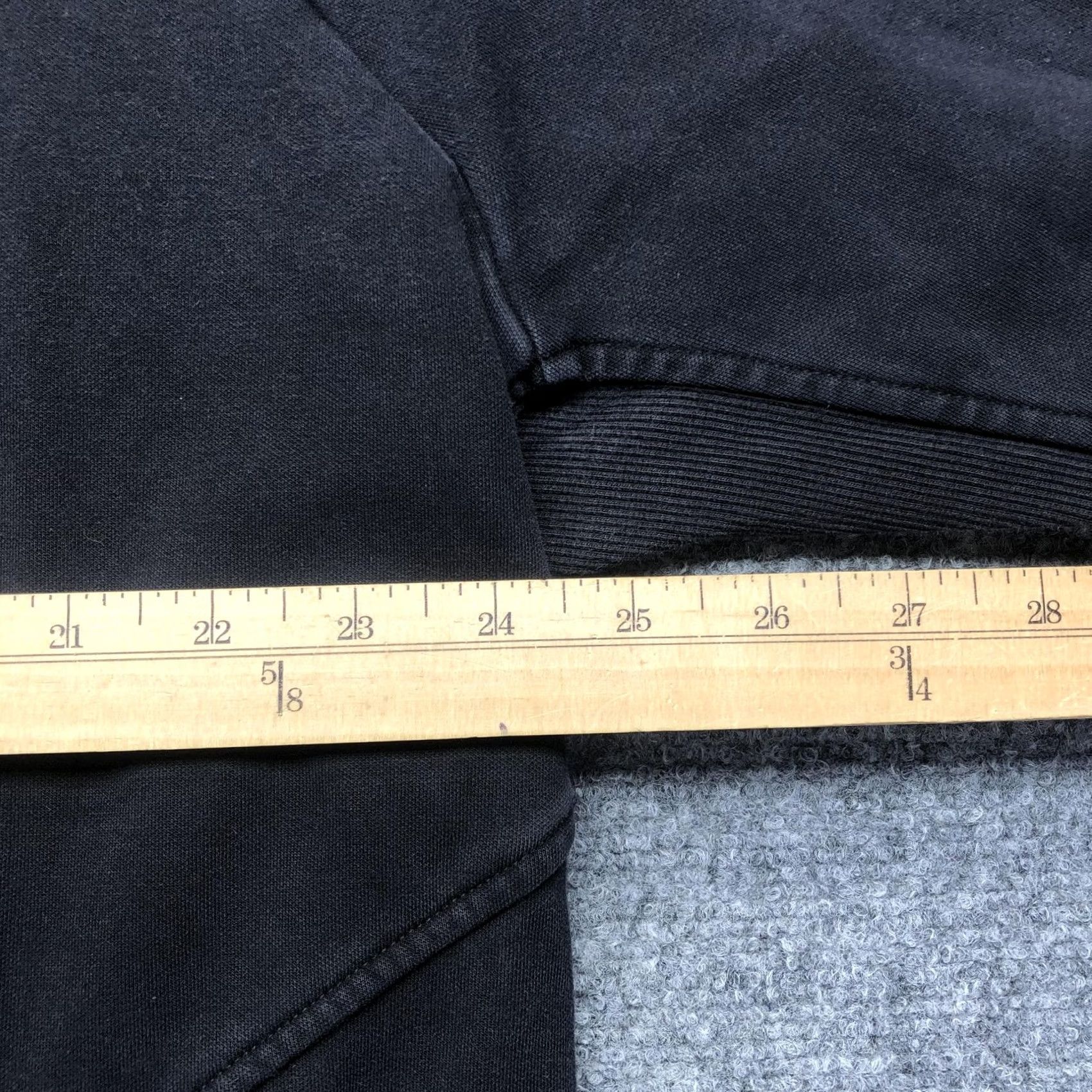 Athleta Athleta Hoodie Womens 3X Black Full Zip Fleece Raglan Thumbhole Pockets Relaxed Size XXL / US 16-18 / IT 52-54 - 4 Thumbnail