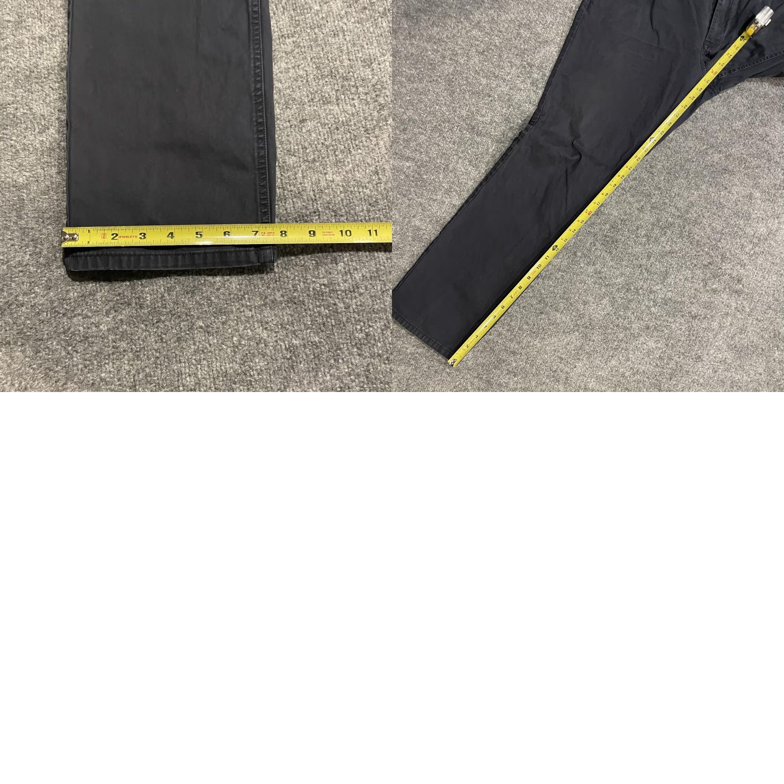 Bonobos BONOBOS Pants Chino Slim Straight Mens 36x32 Navy Blue 100% Cotton Flat Front Pockets Front Zip Size US 36 / EU 52 - 9 Thumbnail