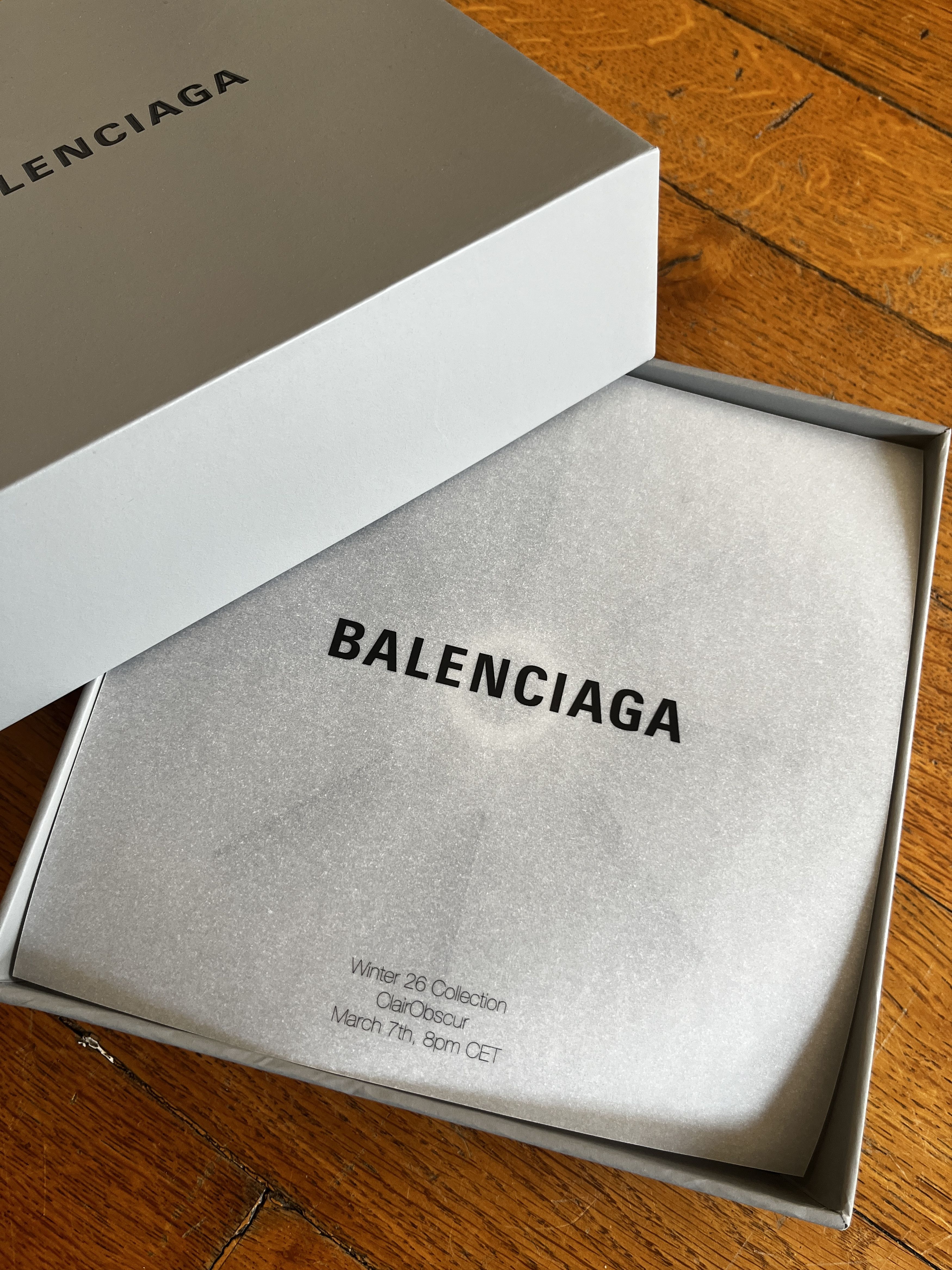 Balenciaga Balenciaga Invitation Winter 26 Size ONE SIZE - 4 Thumbnail