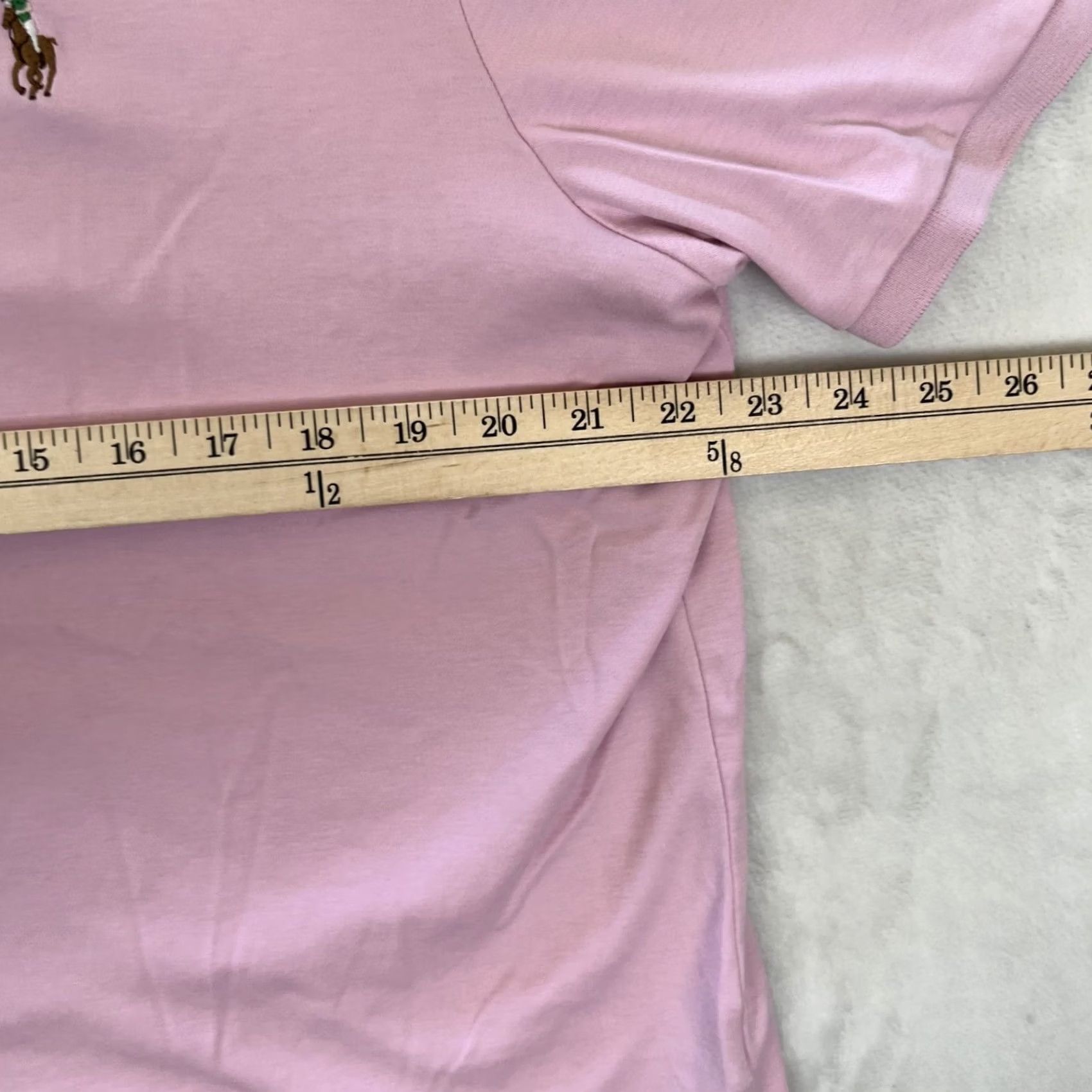 Polo Ralph Lauren Polo Ralph Lauren Polo Shirt XL Pink Cotton Regular Short Sleeve Collared Knit Logo Men Golf Classic Vintage: No Size US XL / EU 56 / 4 - 5 Thumbnail