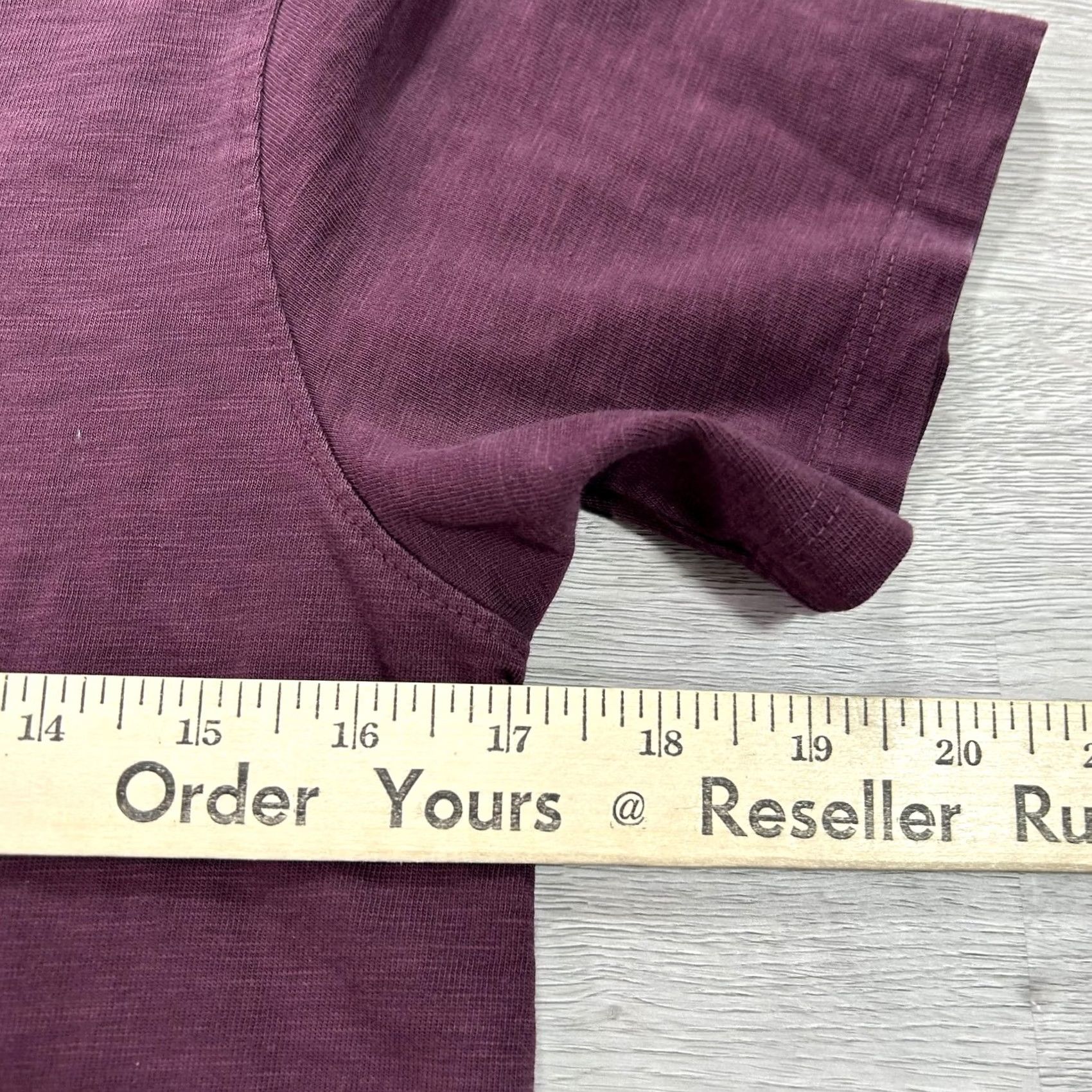 Vintage American Giant Shirt Women Small Purple 100% Supima Cotton Crew Tee Made USA Size S / US 4 / IT 40 - 6 Thumbnail