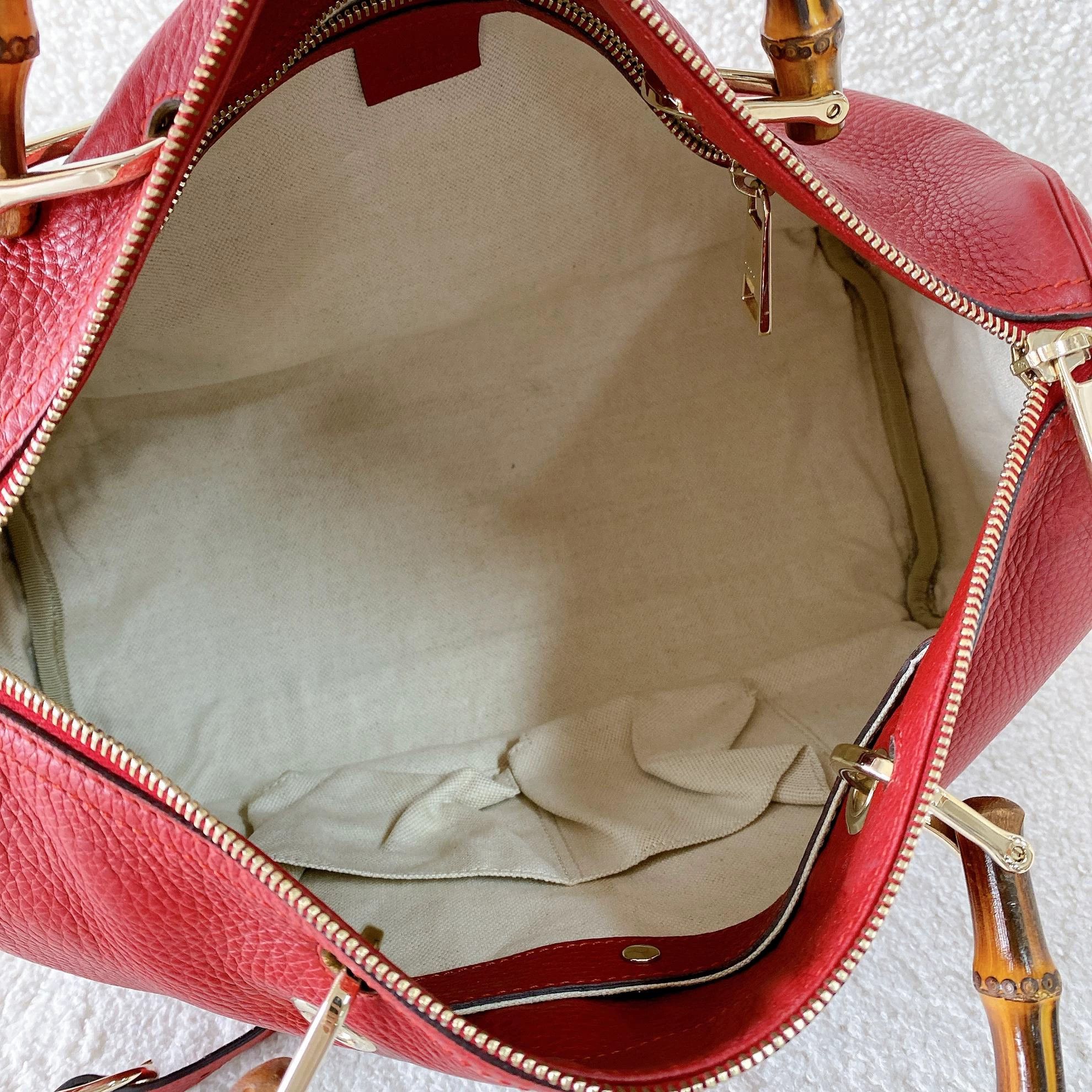Gucci Gucci Red Multi-handle Shoulder Crossbody Bag 9183 Size ONE SIZE - 6 Thumbnail