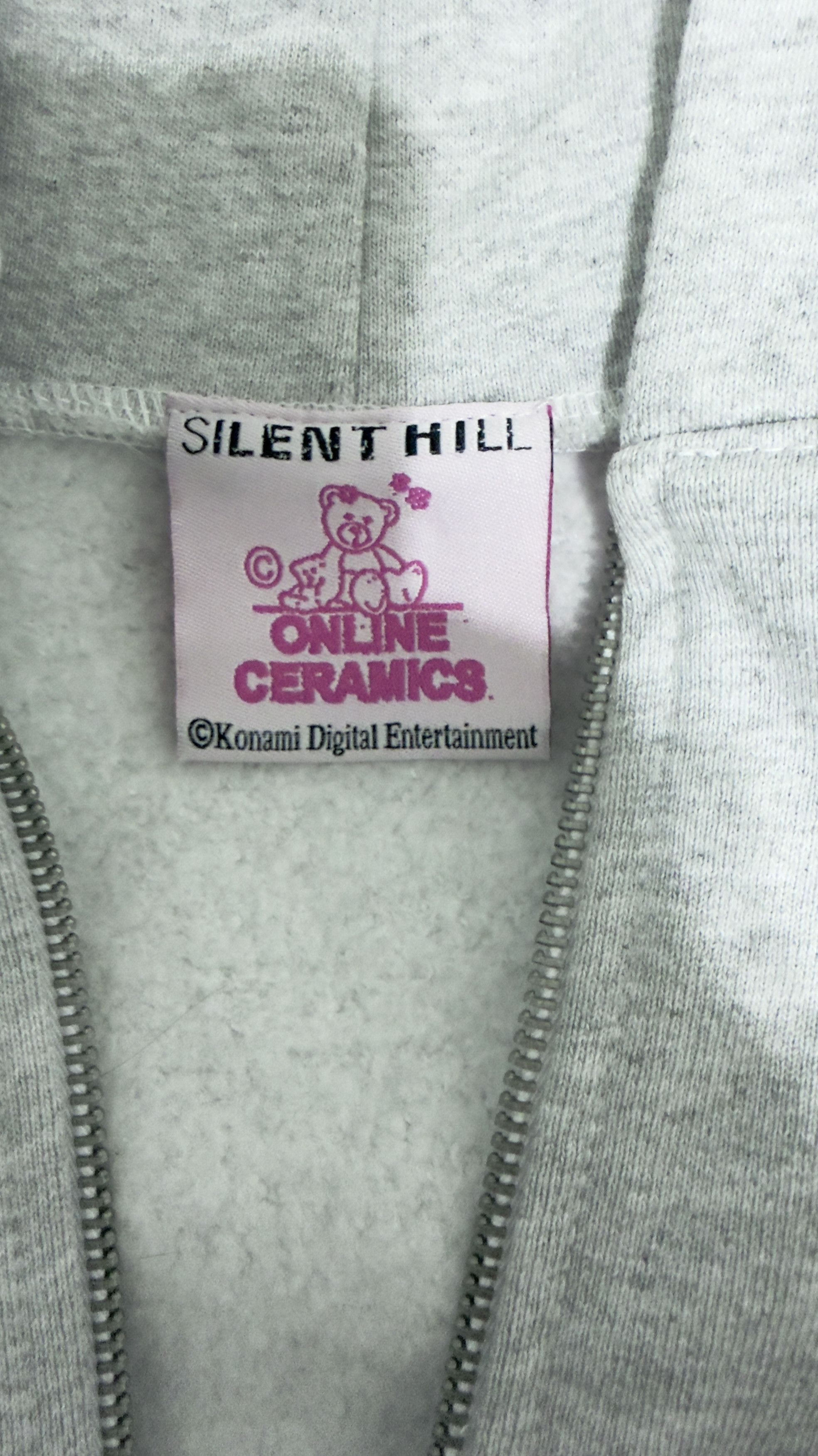 Online Ceramics Silent Hill 2 Embroidered Zip Up Fleece Hoodie Size US L / EU 52-54 / 3 - 4 Thumbnail