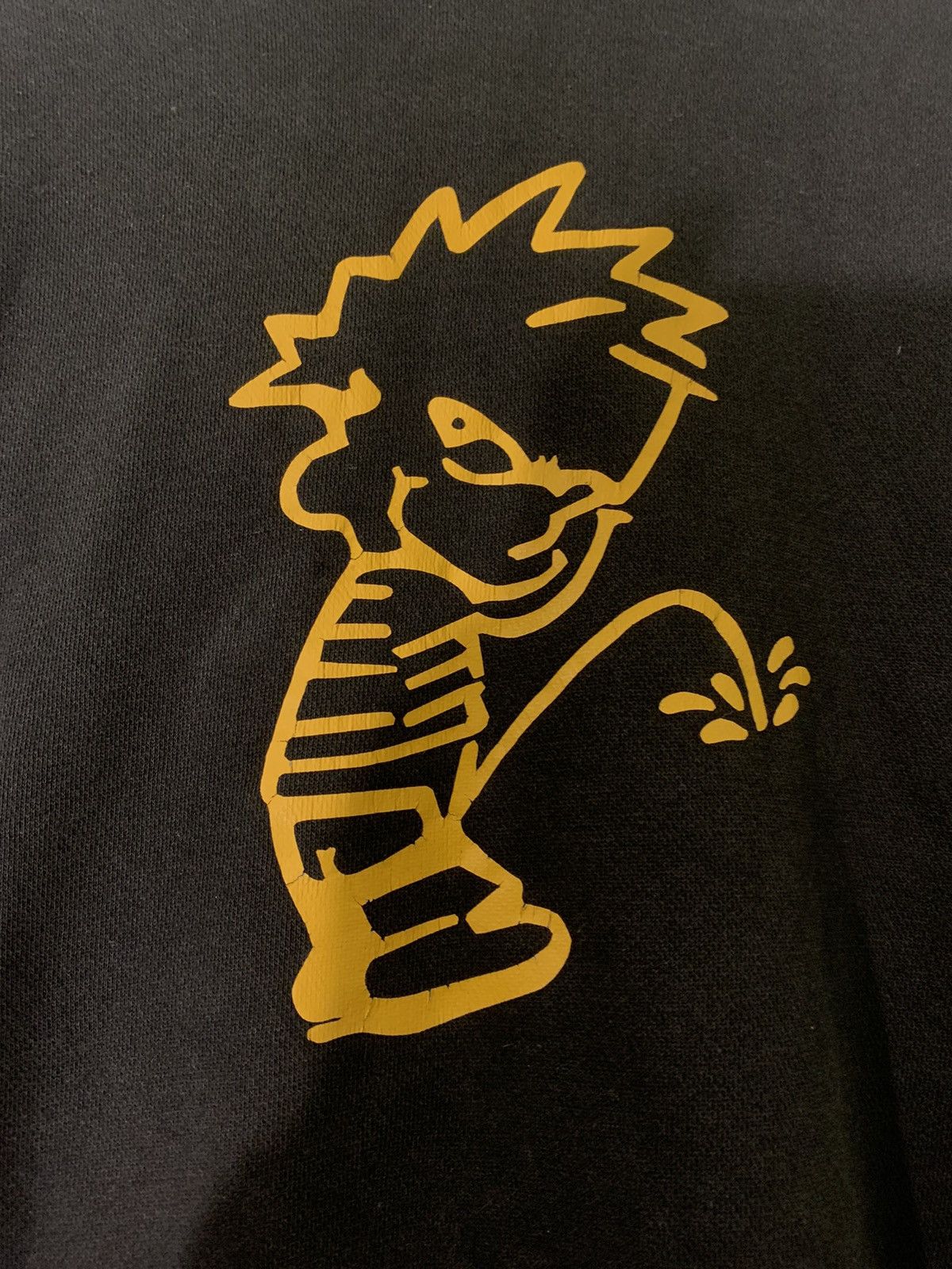 FUCT × Vintage Vintage Calvin Peeing Fade Black Humor Hoodie Size US M / EU 48-50 / 2 - 3 Thumbnail