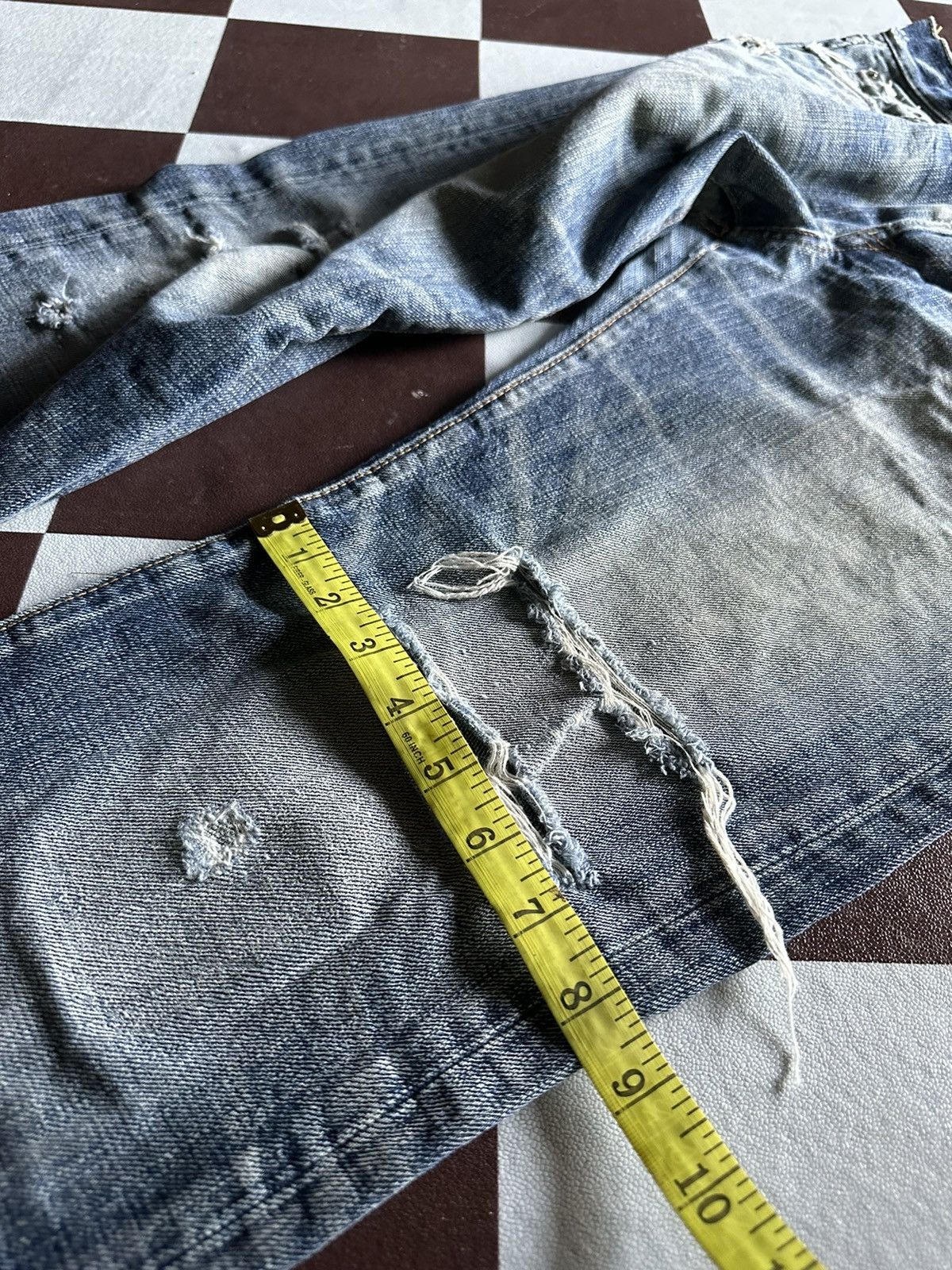 Eternal × Japanese Brand Vintage Eternal distressed denim jeans Size US 33 - 14 Thumbnail