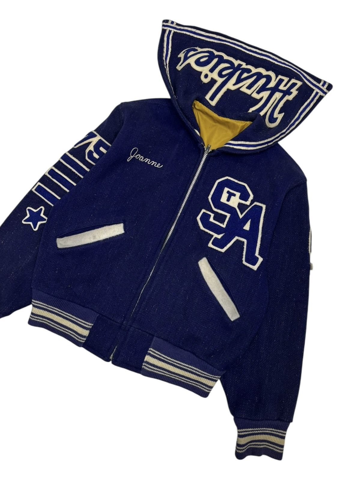 Delong 70s Butwin Letterman Champion of Varsity Jacket Size US S / EU 44-46 / 1 - 7 Thumbnail